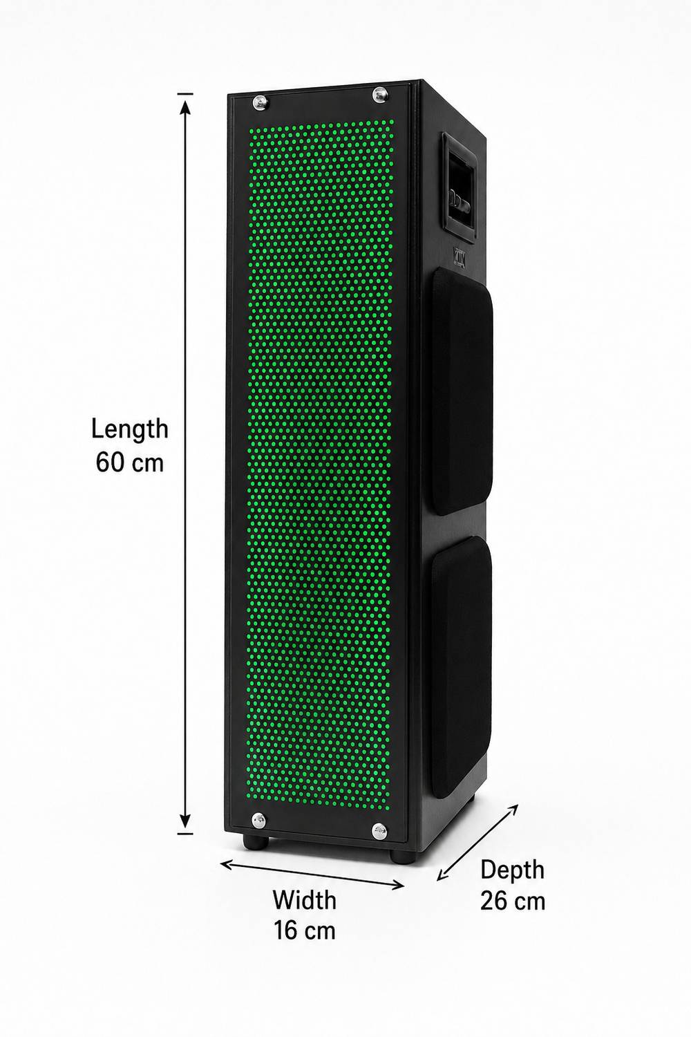 Bencley Legend 5.25'' Double Woofer Bluetooth Speaker - Image 2