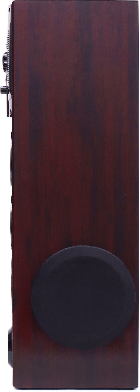 Image of Vemax Woody 75W Bluetooth 3.0 Tower Speaker with Karaoke MIC, USB, FM (BIS Certified) 75 W Bluetooth Tower Speaker