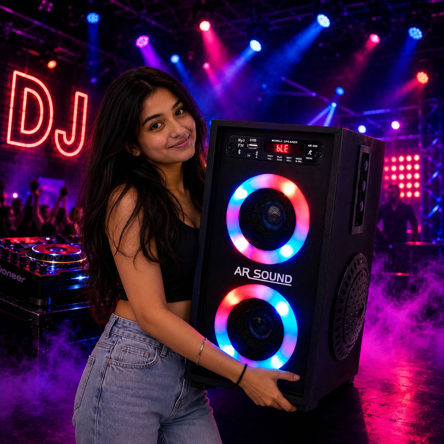 ARSOUND BOSS 100W Bluetooth Tower Speaker - Image 2