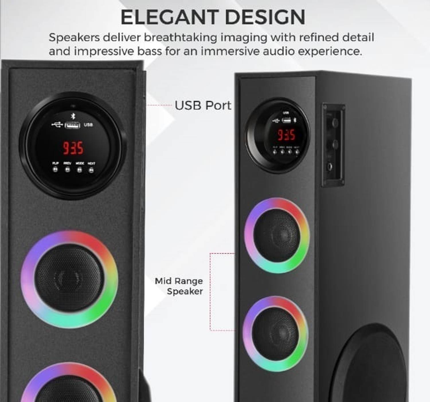 Buy liluns BE-78 90 W Bluetooth Tower Speaker Online from Flipkart.com