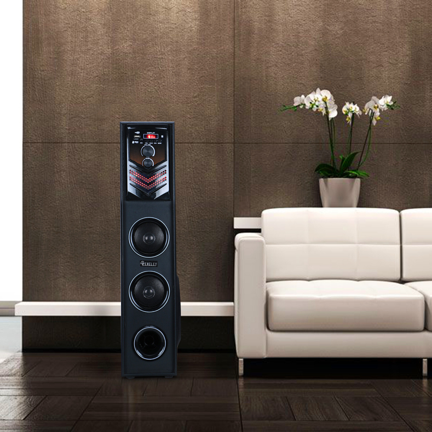 Image of Bencley Rock02 55 W Bluetooth Tower Speaker