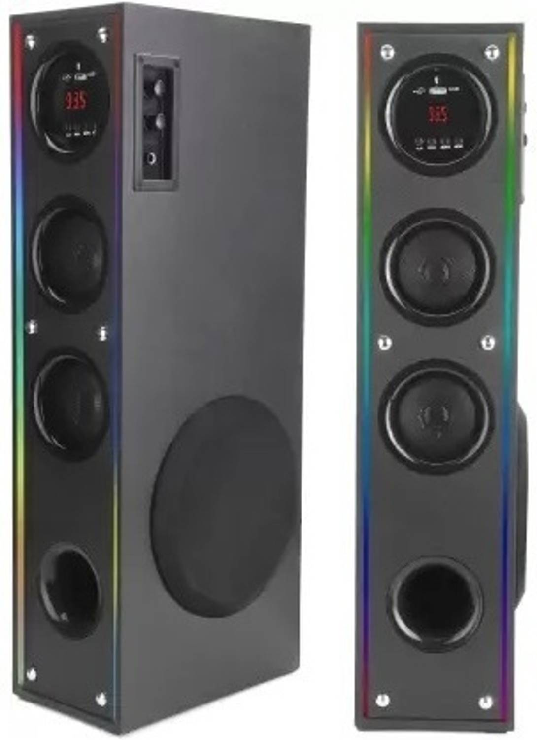 QuillQuarry GVH-89/M 100 W Bluetooth Tower Speaker Black - Image 1