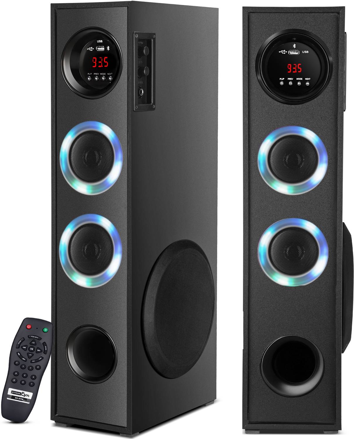 RZG Turbo 2.0 Avanti Boost High Bass 120W Bluetooth Tower Speaker