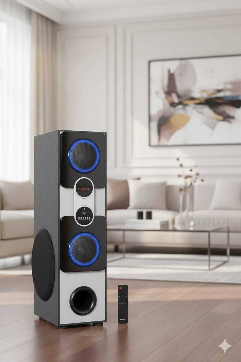 weston Chirag 8 inch 160W Bluetooth Tower Speaker - Image 2