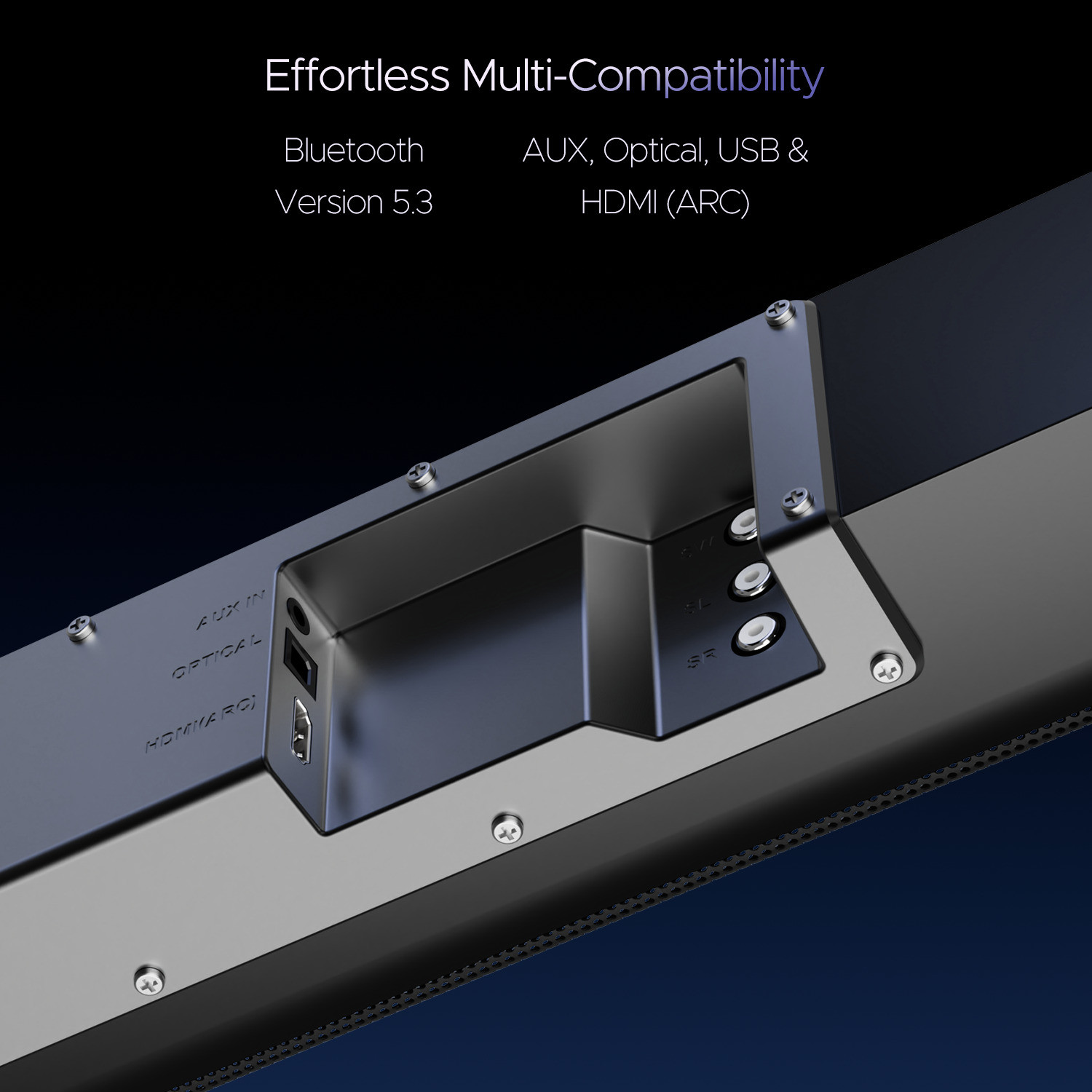 Image of boAt Aavante Bar 2400 Pro /2450 Pro w / EQ Modes, Bass&Treble Controls 220 W Bluetooth Soundbar
