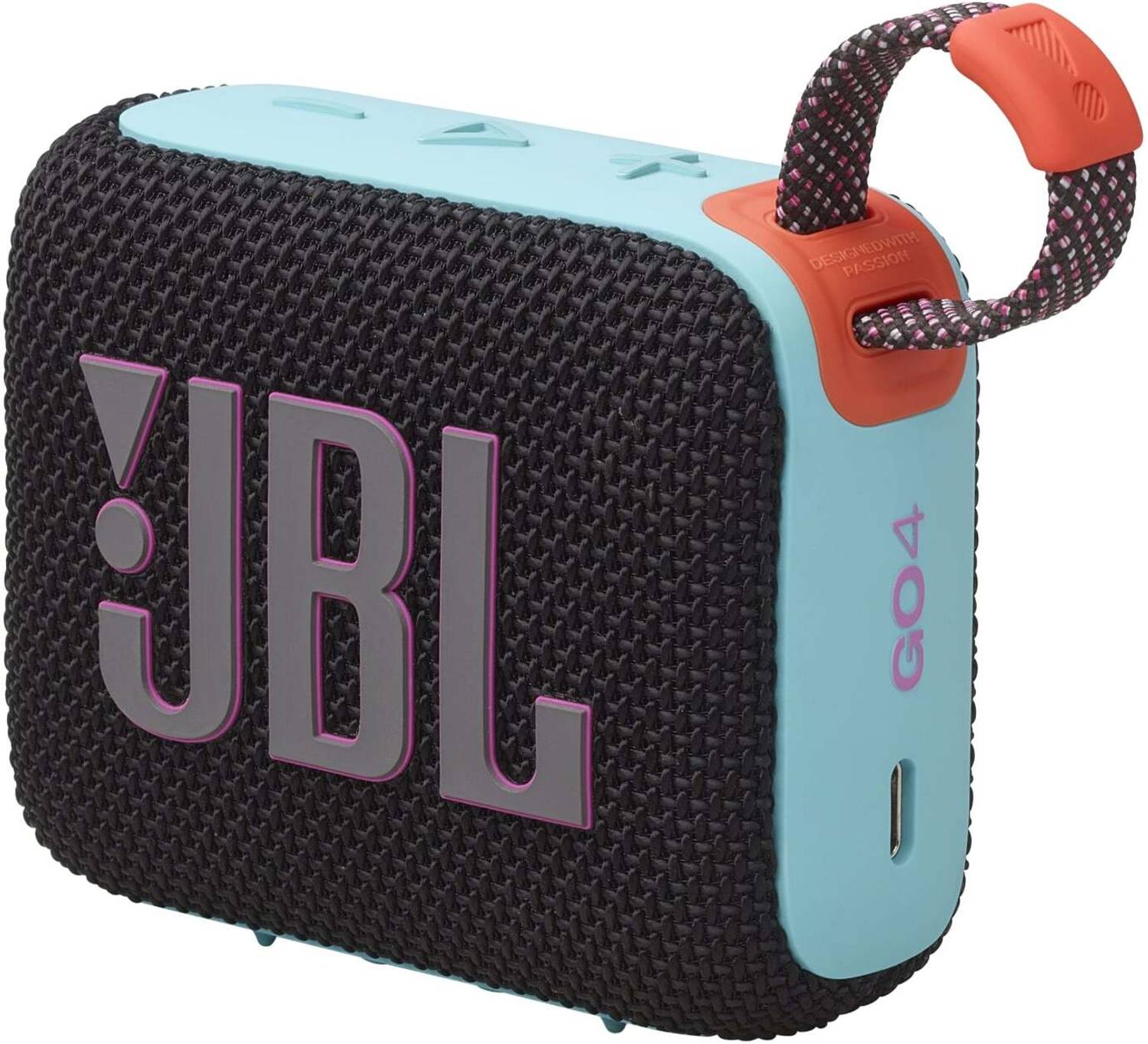 JBL Go 4 Wireless Bluetooth Speaker (Black)