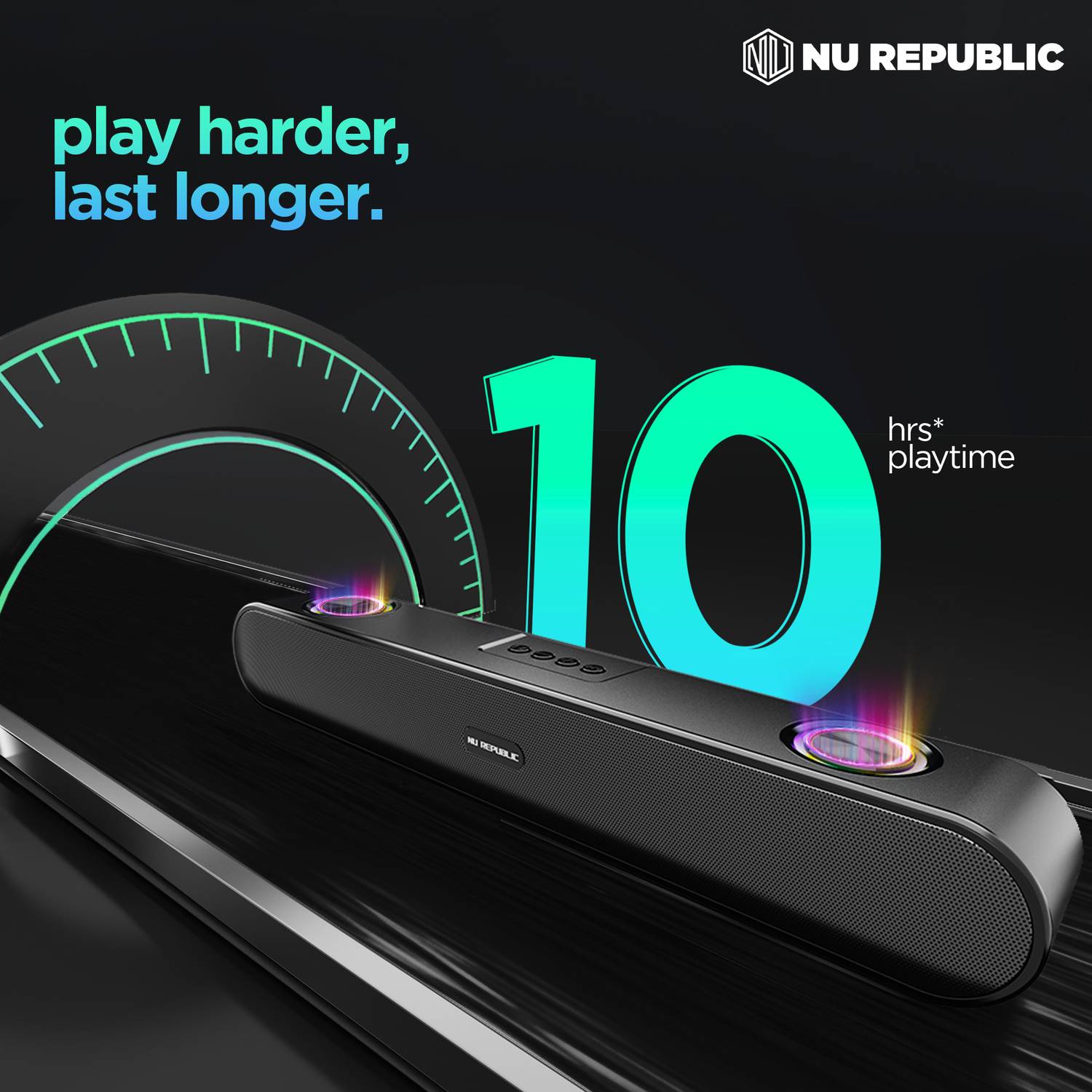 Nu Republic Party Box 16 Bluetooth Speaker - Image 5