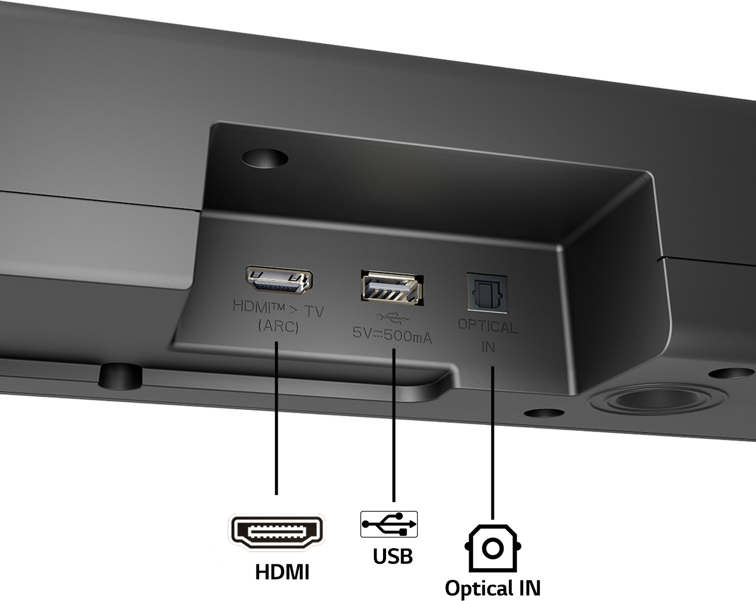 Image of LG S55T 480 W Bluetooth Soundbar