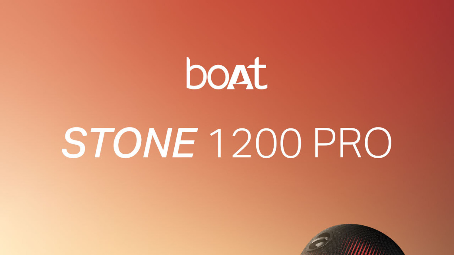 Image of boAt Stone 1200 Pro, 76.2mm Drivers,7.5H Battery, TWS Mode, Built-in Mic, Carry Strap 60 W Bluetooth Speaker