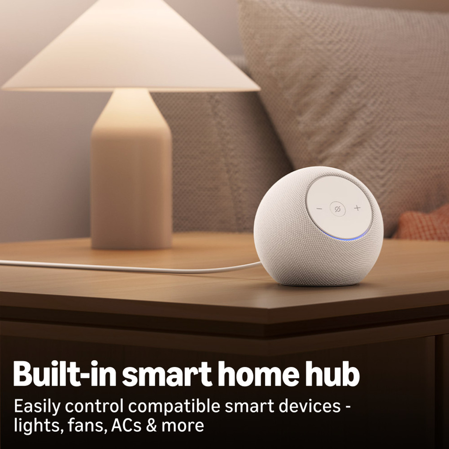 Image of Echo Dot Max with Room filling sound, 3x more bass, and a Built in smart home hub with Alexa Assistant Smart Speaker