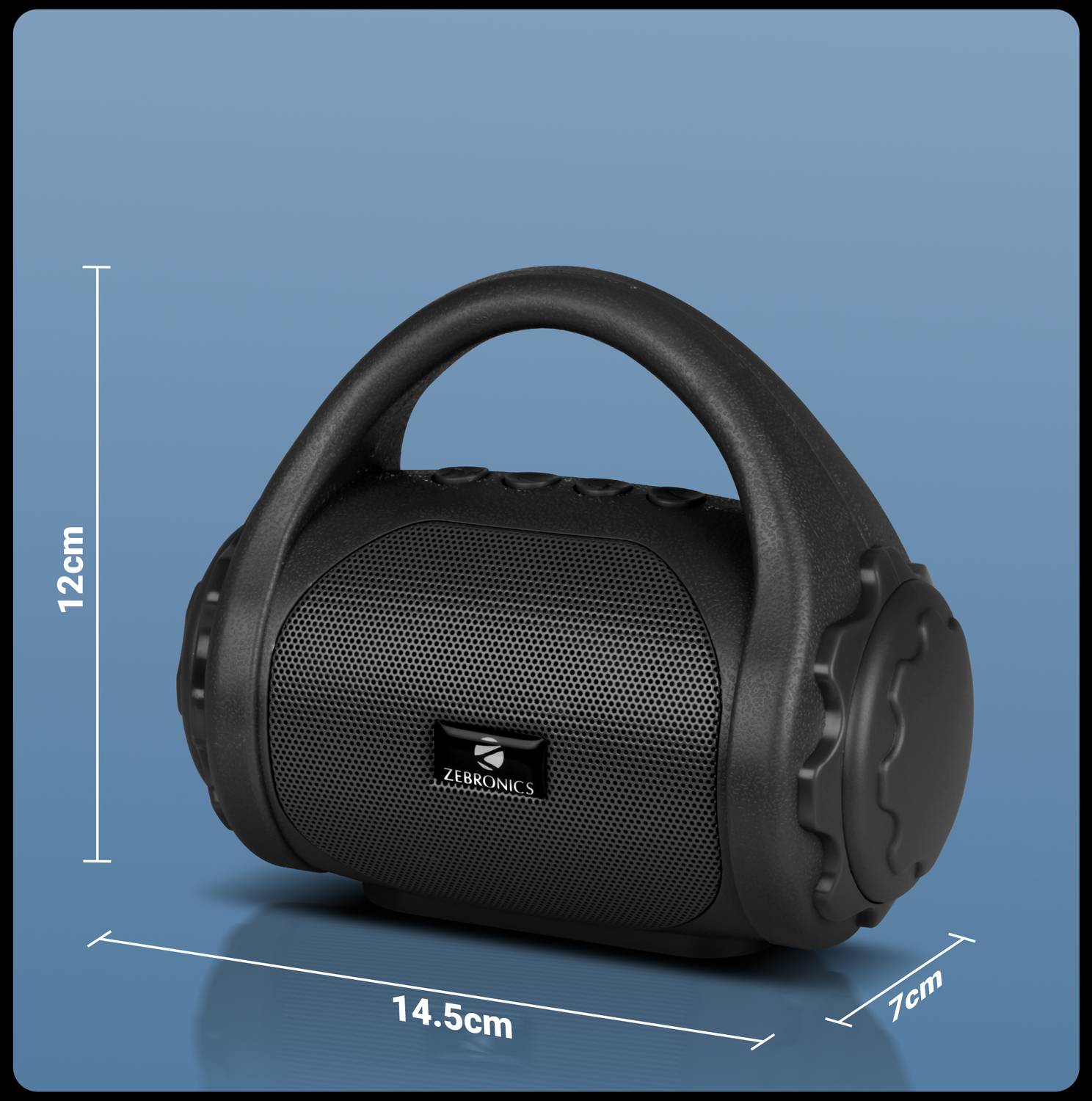ZEBRONICS PSPK9 (County) 3W Bluetooth Speaker - Image 5