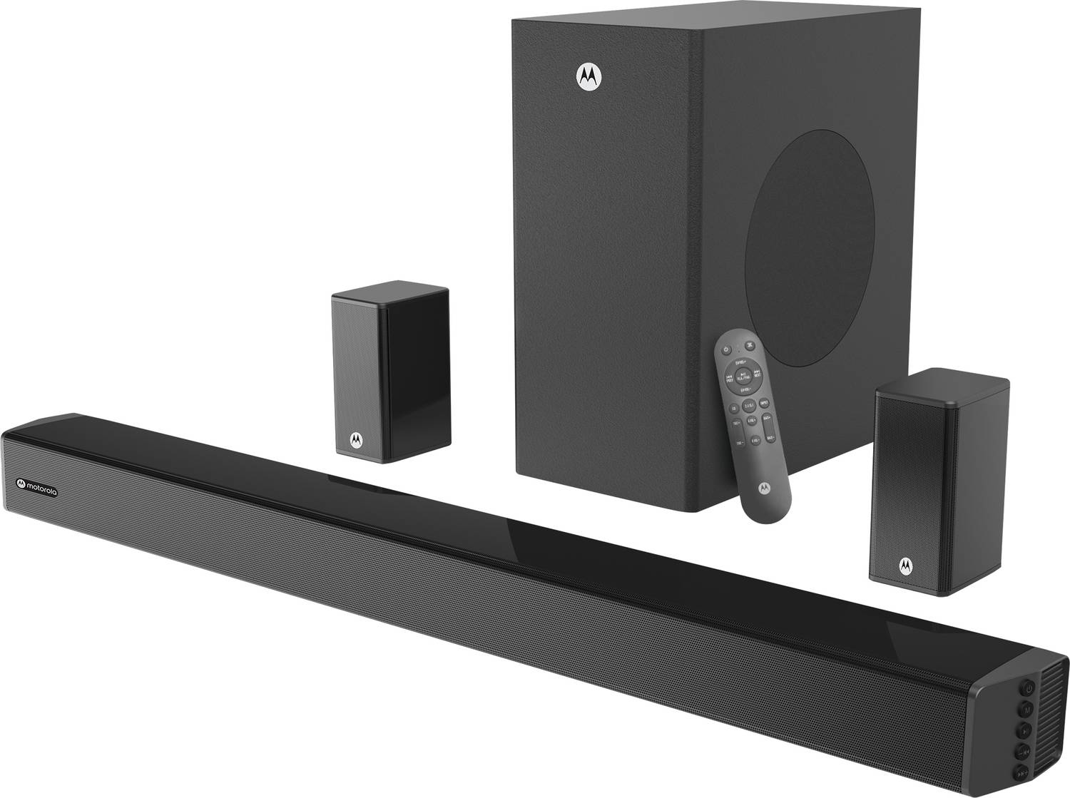 Motorola AmphisoundX Vibe 600W Bluetooth Soundbar Black - Image 1