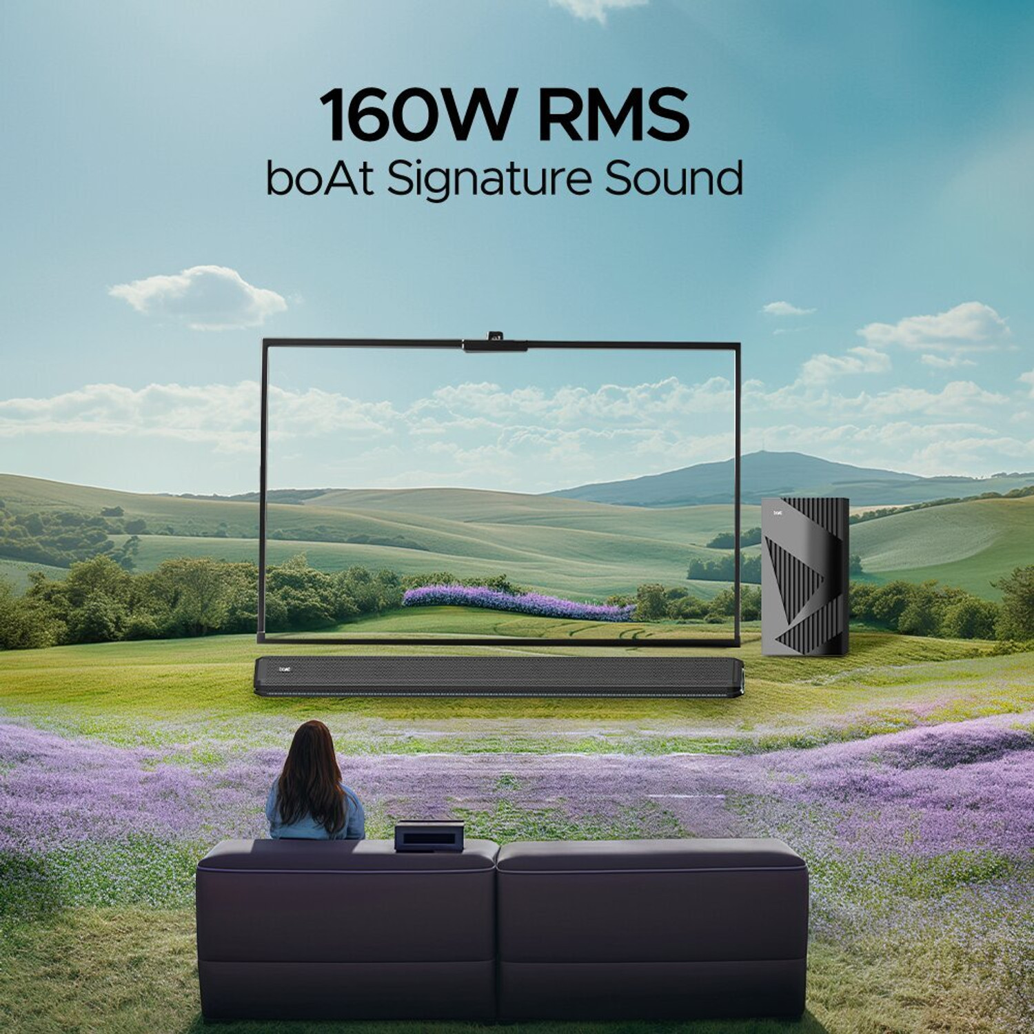 Image of boAt Aavante Bar 1550 Pro 160 W Bluetooth Soundbar