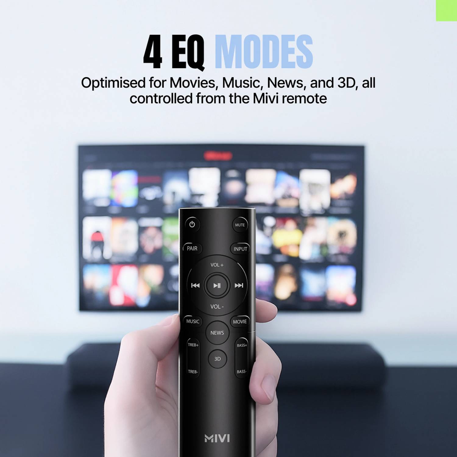 Mivi Fort H160 160W 2.1 Channel Soundbar - Image 5