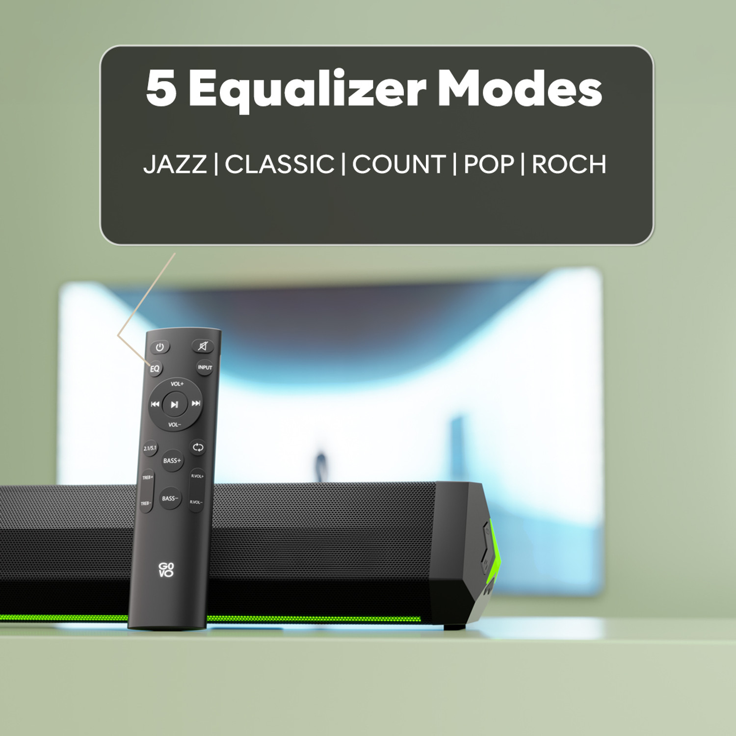 Image of GOVO GOSURROUND 950 500 W Bluetooth Soundbar