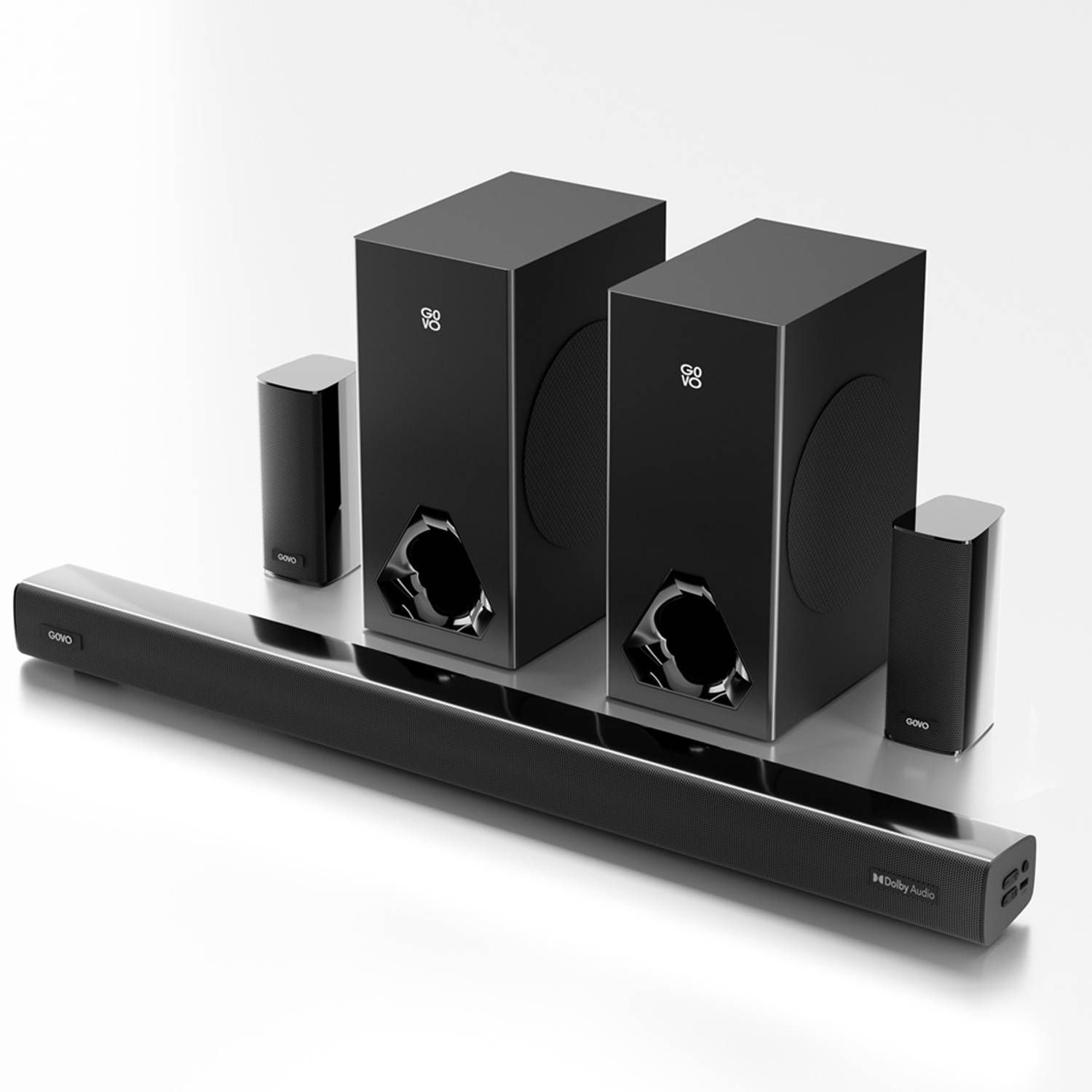 GOVO GOSURROUND 888 Dolby Digital 625 W Bluetooth Soundbar (Plati