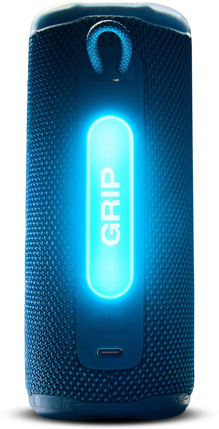 Image of JBL Grip Pro Sound with AI Sound Boost, Ambient Light, 14H Playtime, Auracast IP68 16 W Bluetooth Speaker