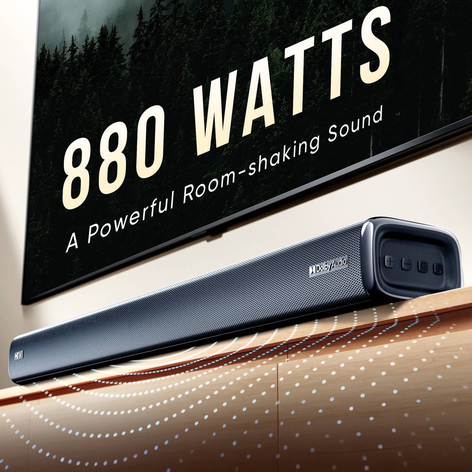Mivi Fort H880 880W 5.2 Channel Bluetooth Soundbar - Image 3
