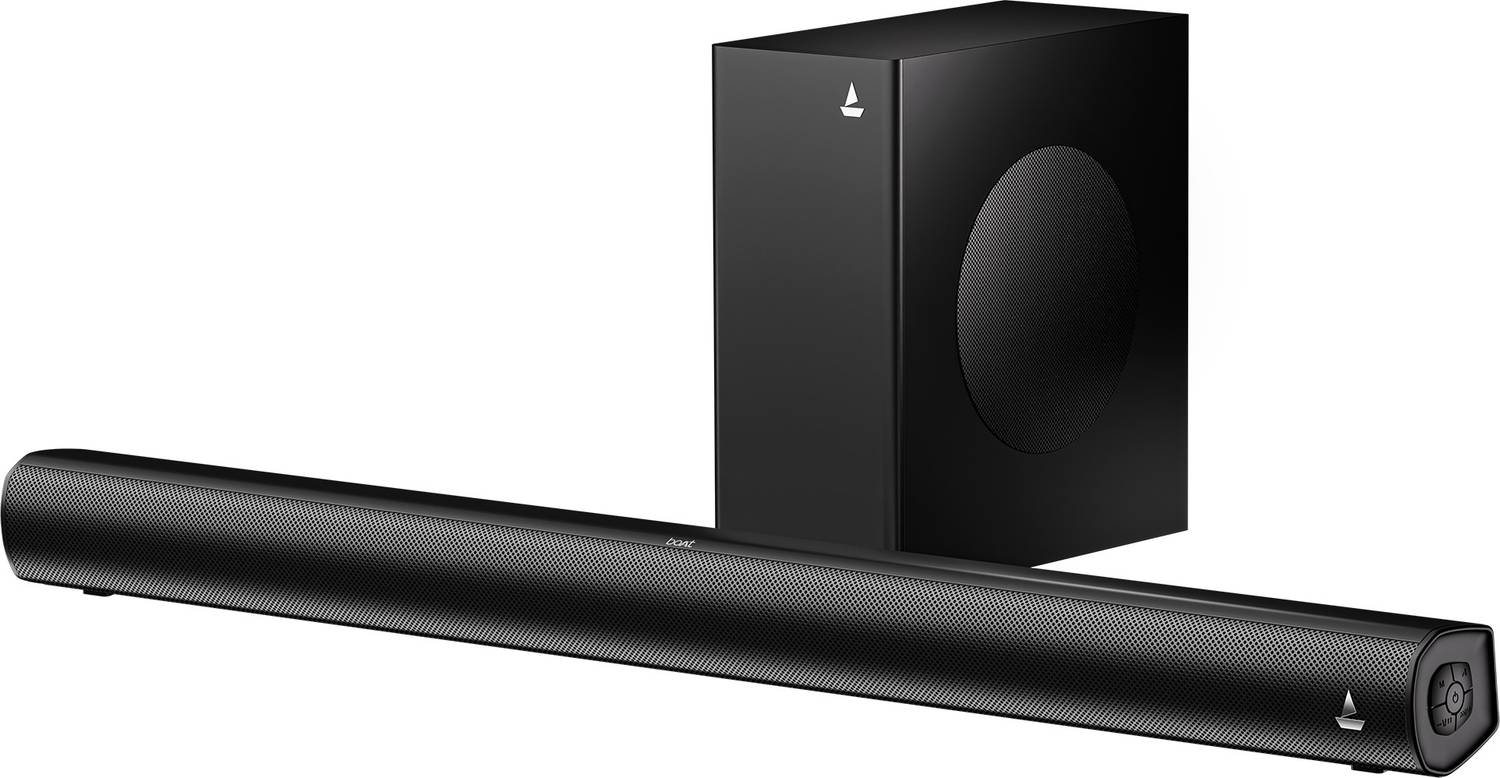 boAt Aavante 2.1 1550 Plus 160 W Bluetooth Soundbar (Premium Blac