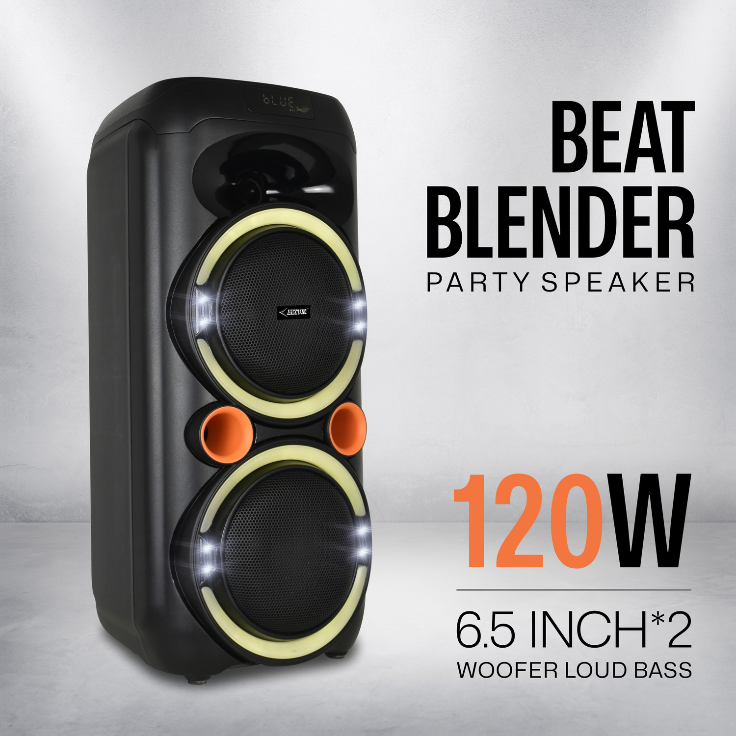 Image of BESTON Beat Blender 120 W Bluetooth Party Speaker
