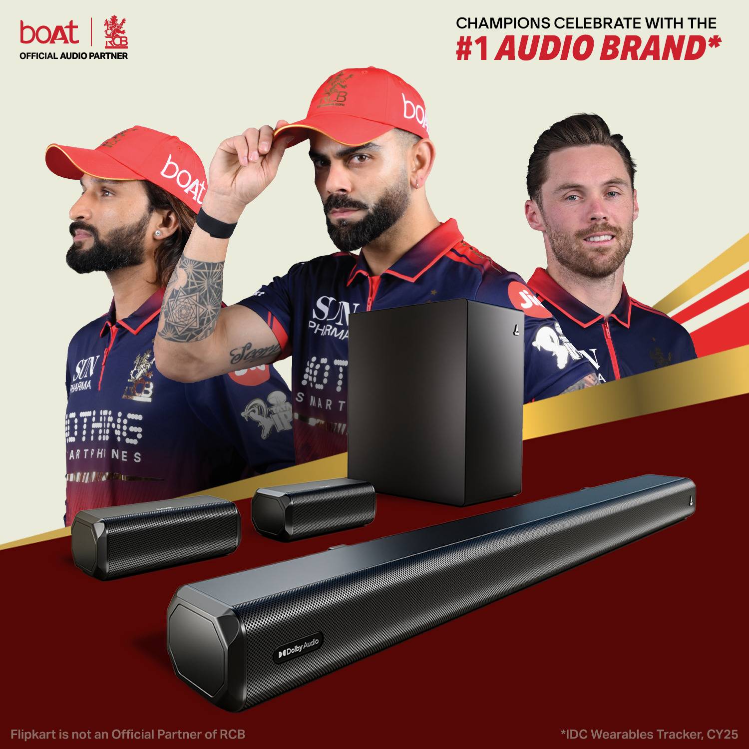 boAt Aavante Prime 5.1 5000D 500W Bluetooth Soundbar - Image 2