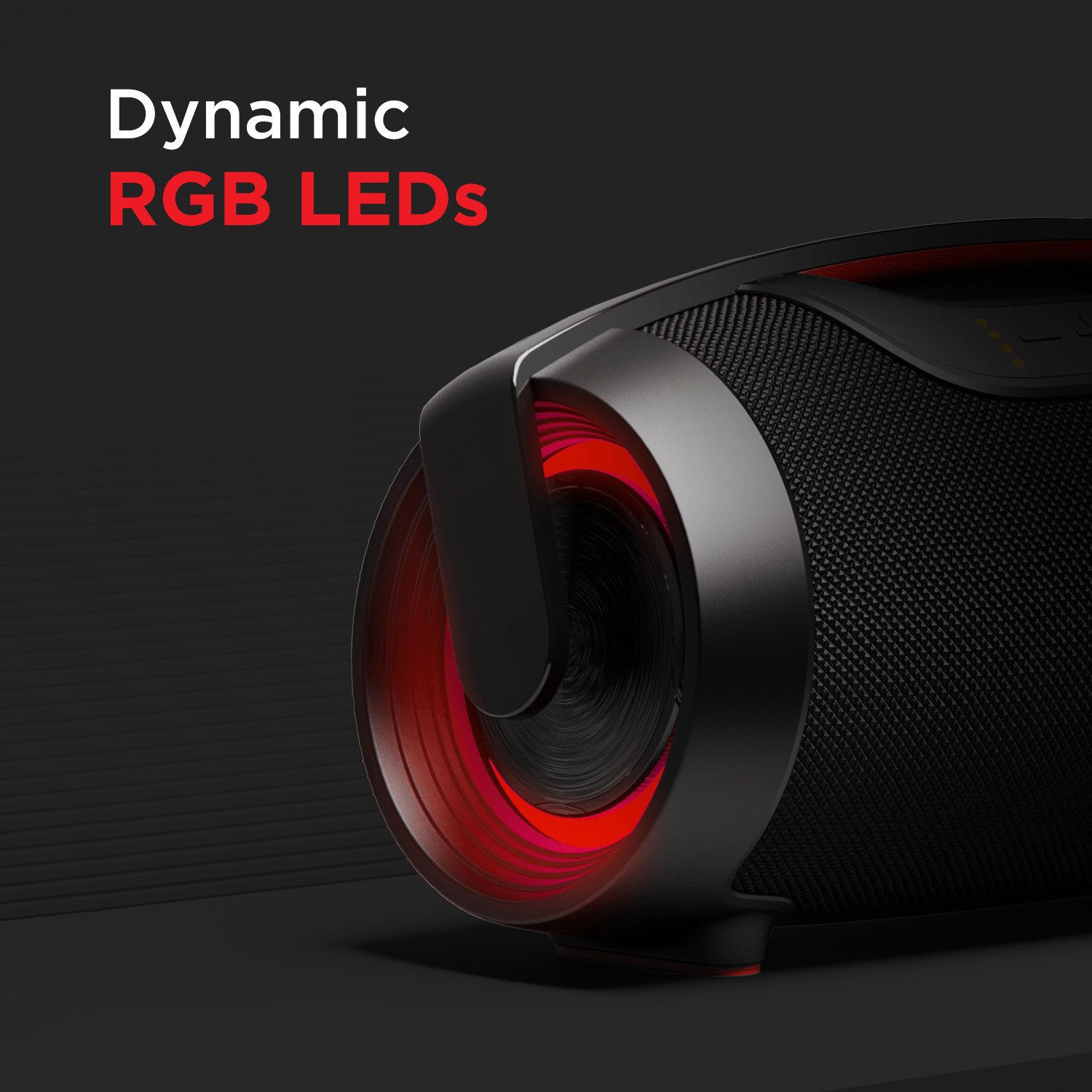 Image of boAt Stone 1450 with RGB LEDs, TWS Feature & IPX5 Water Resistance 40 W Bluetooth Speaker