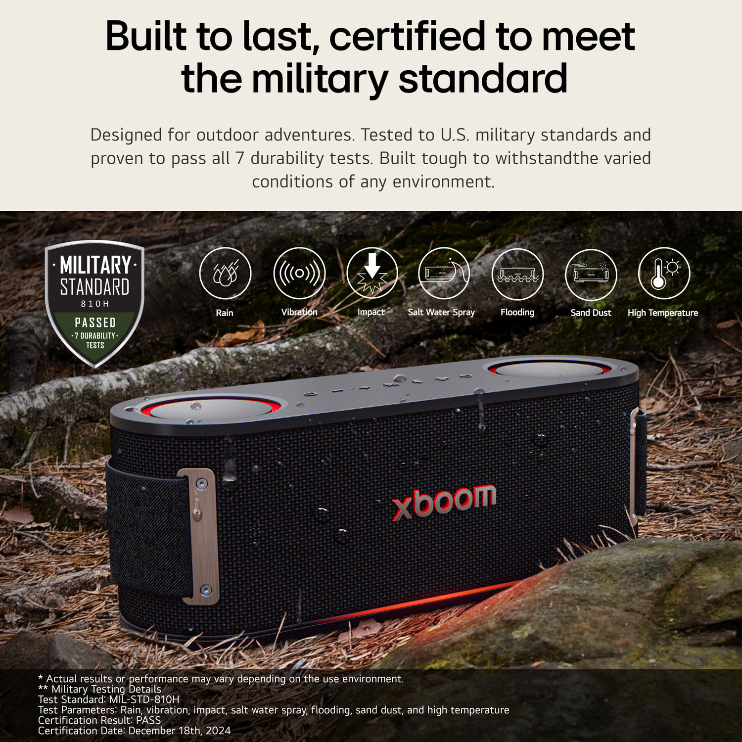 Image of LG XBOOM BOUNCE by will.i.am|30hrs Playtime| IP67 Water /Dust Resistant| Portable 40 W Bluetooth Speaker