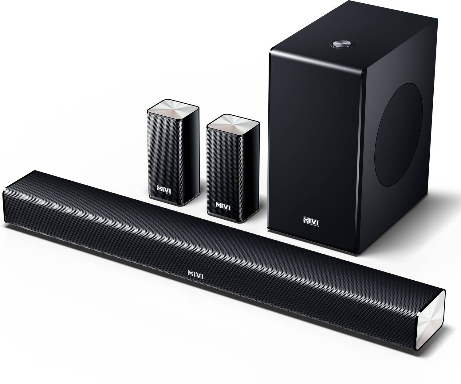 Mivi Fort S440 With Sub woofer and 2 Satellite Speakers, Surround