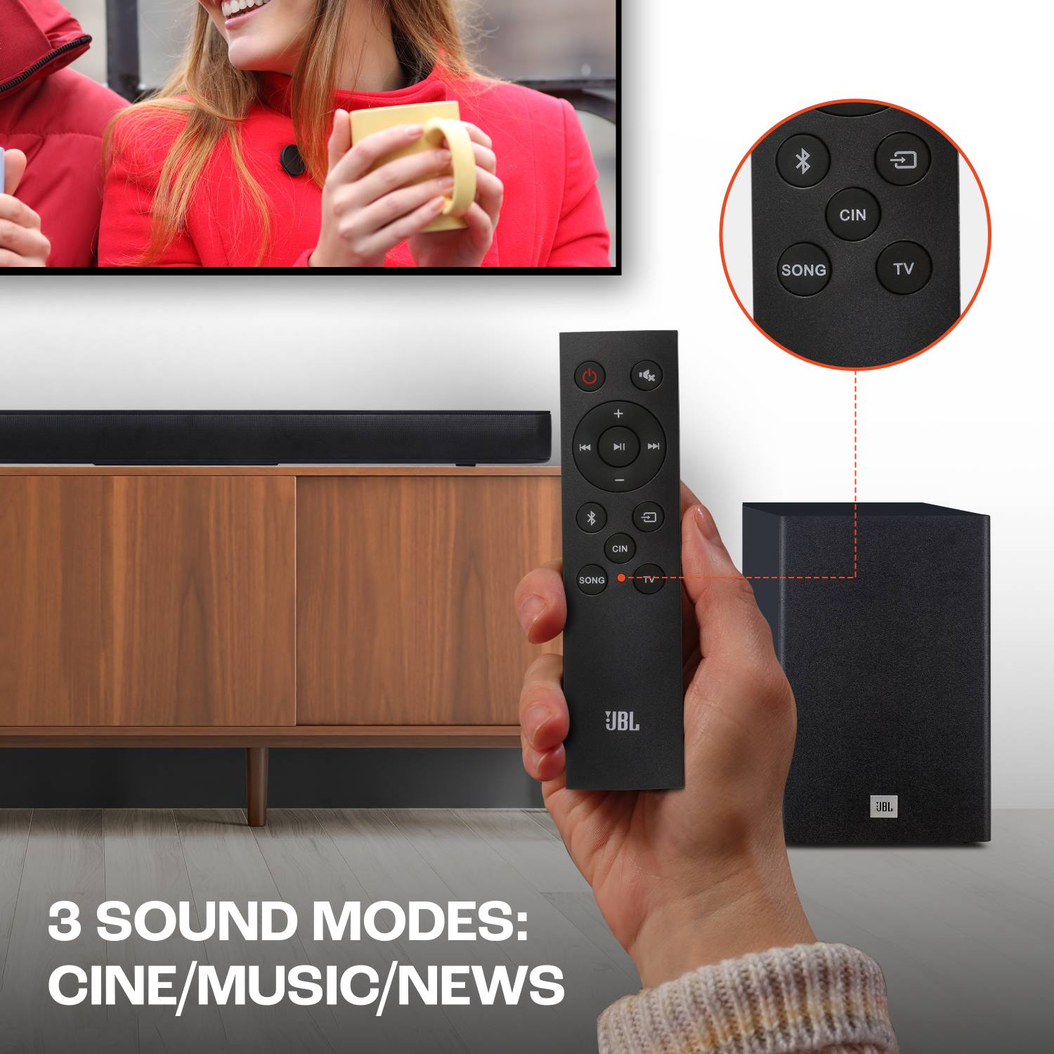 JBL Cinema SB180 Wireless Subwoofer - Image 4