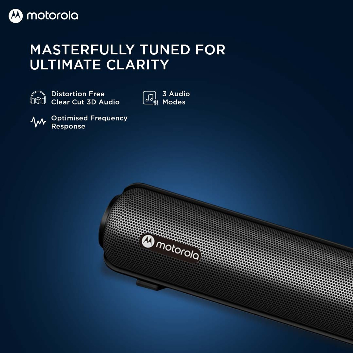 Image of MOTOROLA AmphisoundX 200 W Bluetooth Soundbar