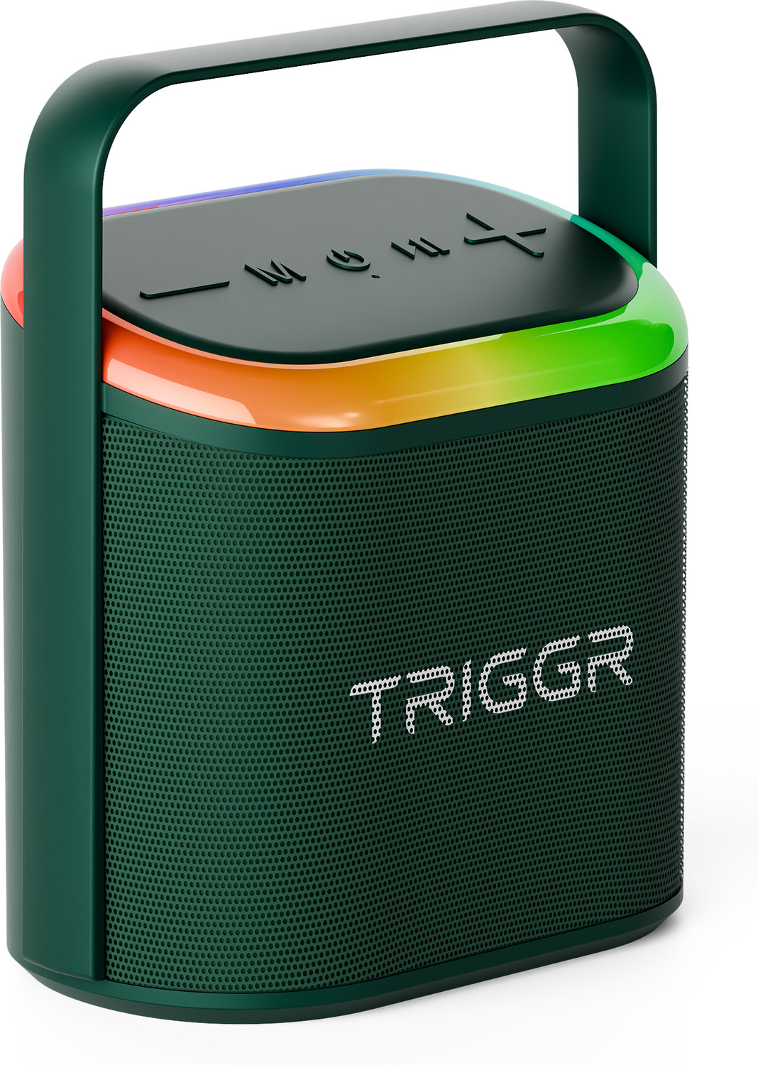 Image of TRIGGR Roar 20 with RGB Lights, Metal Mesh, TWS & FM Mode, 7H Playtime, BT v5.4,20W 20 W Bluetooth Speaker