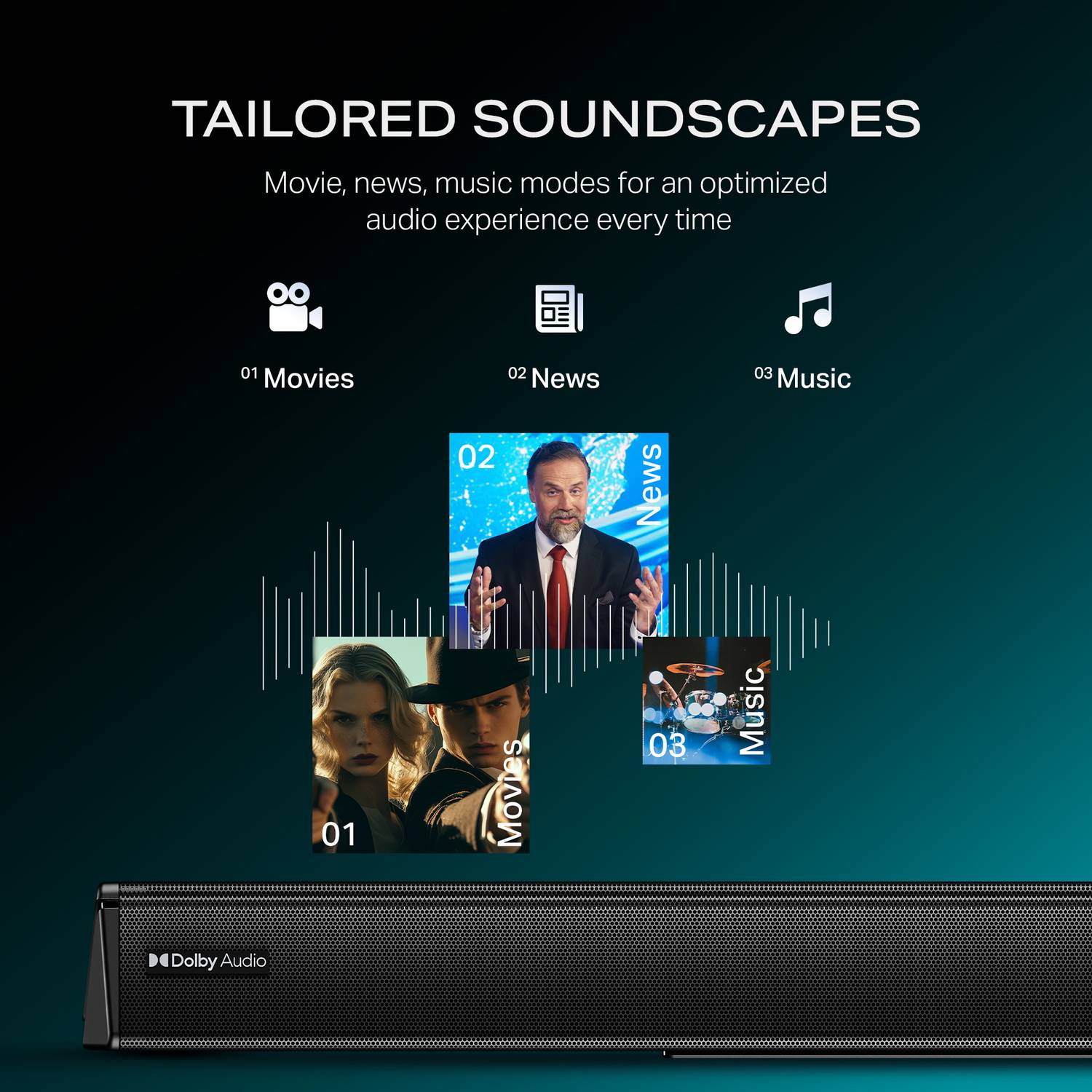 boAt Aavante 2.1 2000D/Thump Plus 200W Bluetooth Soundbar - Image 5