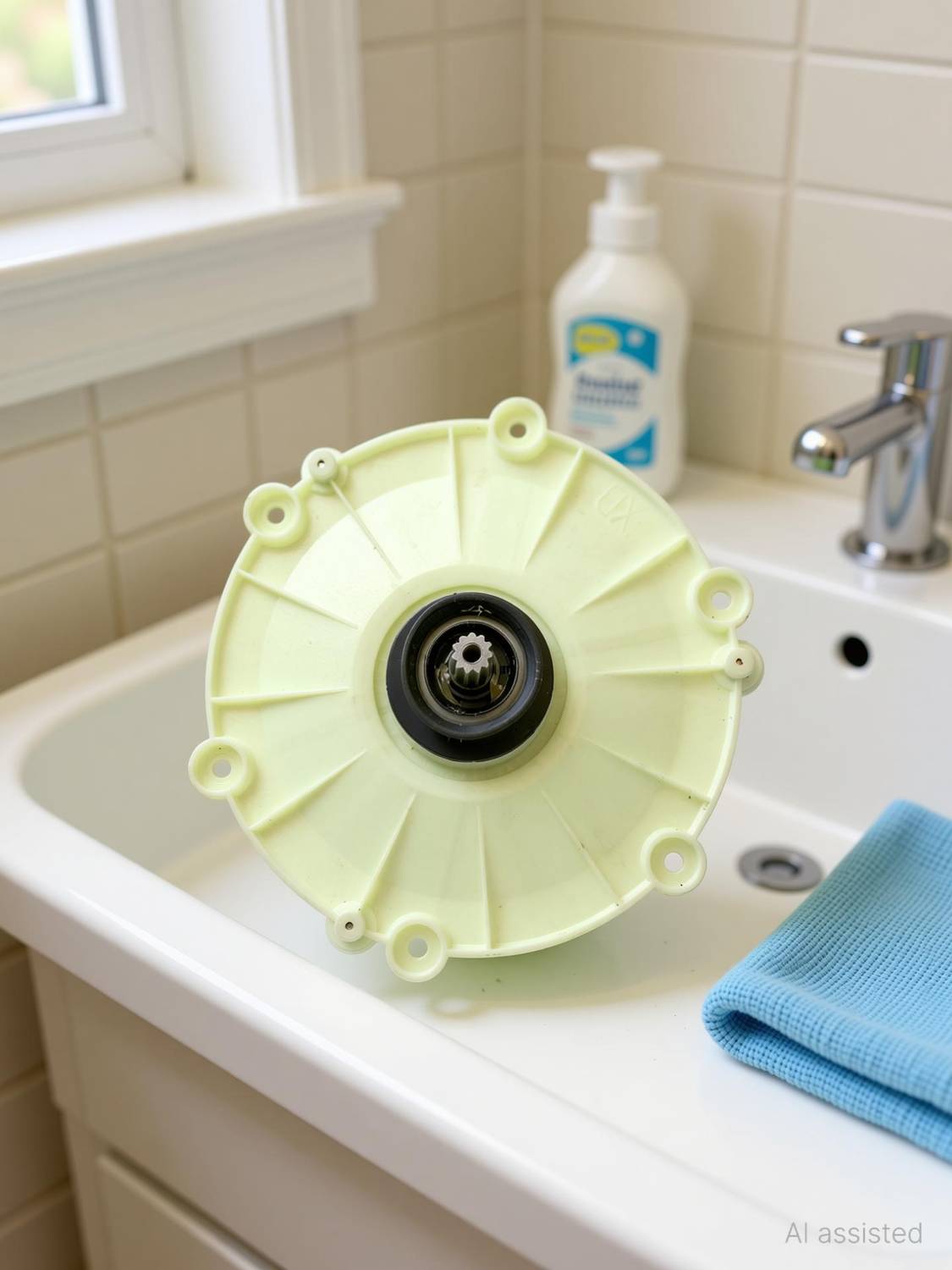 Arvika Gear Box with Pulley for LG Semi-Automatic Washing Machine - Image 1