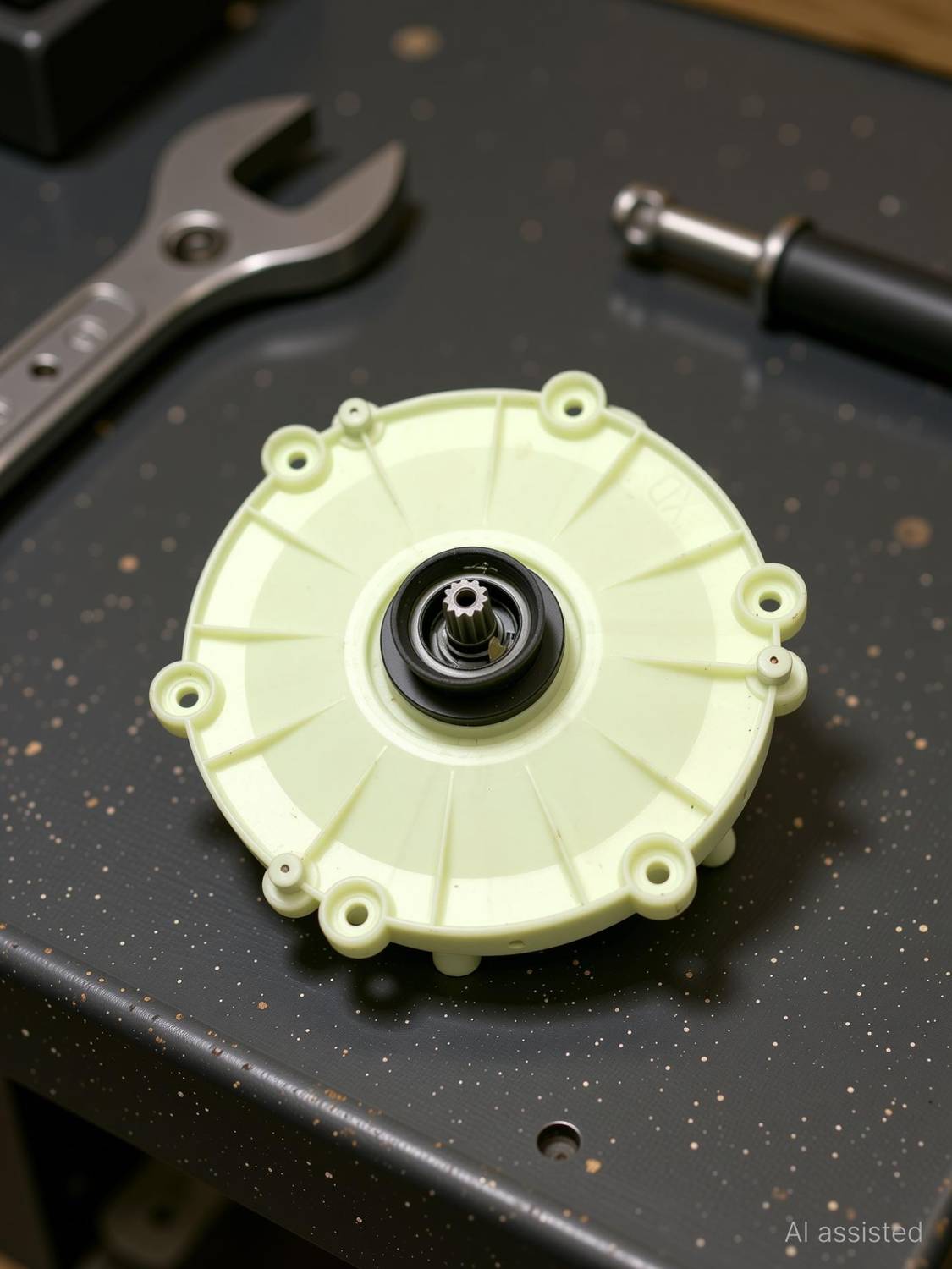 Arvika Gear Box with Pulley for LG Semi-Automatic Washing Machine - Image 2