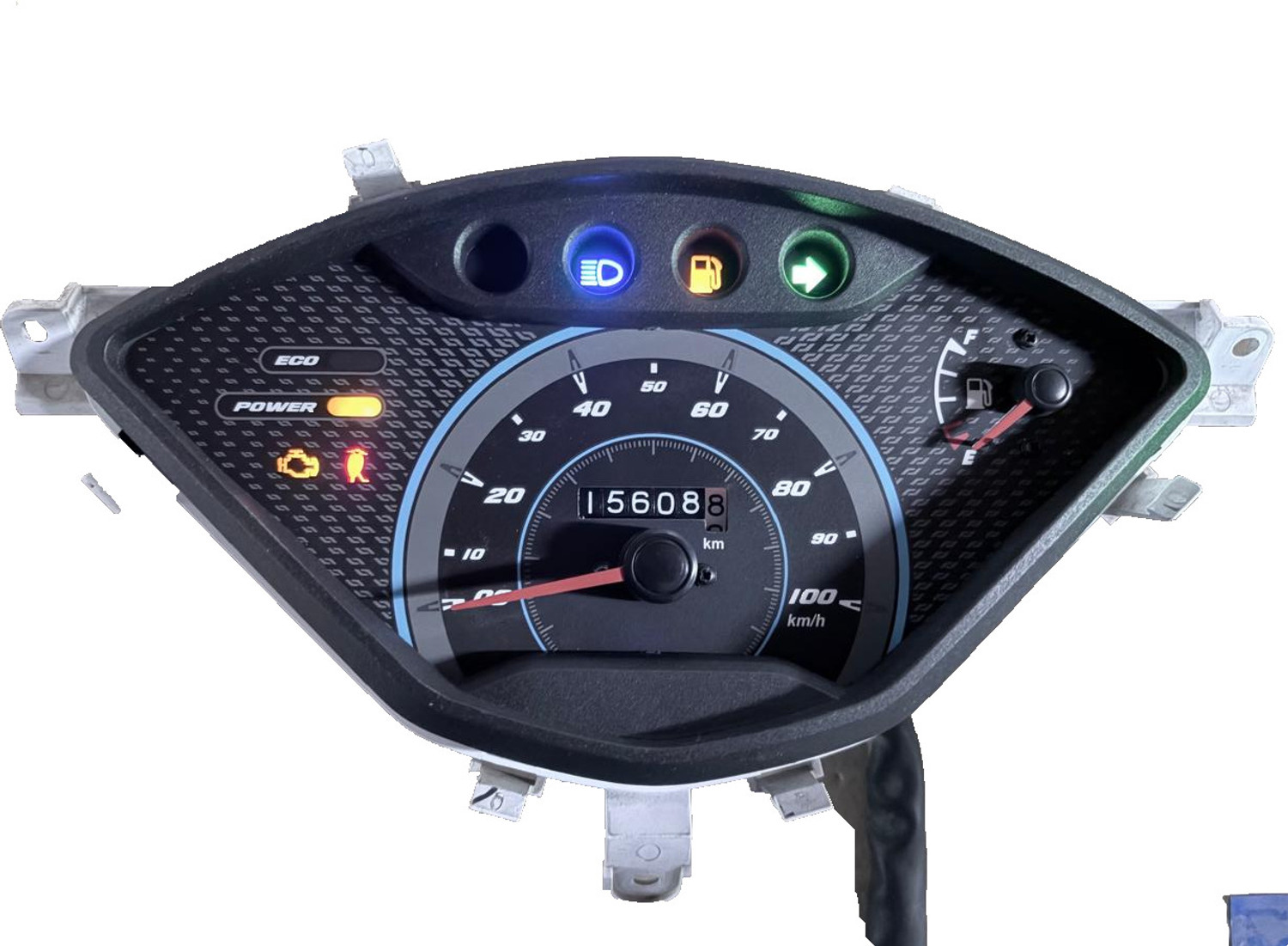Image of Joule Universal Jupitor speedometer BS6 110 with side stand Analog Speedometer