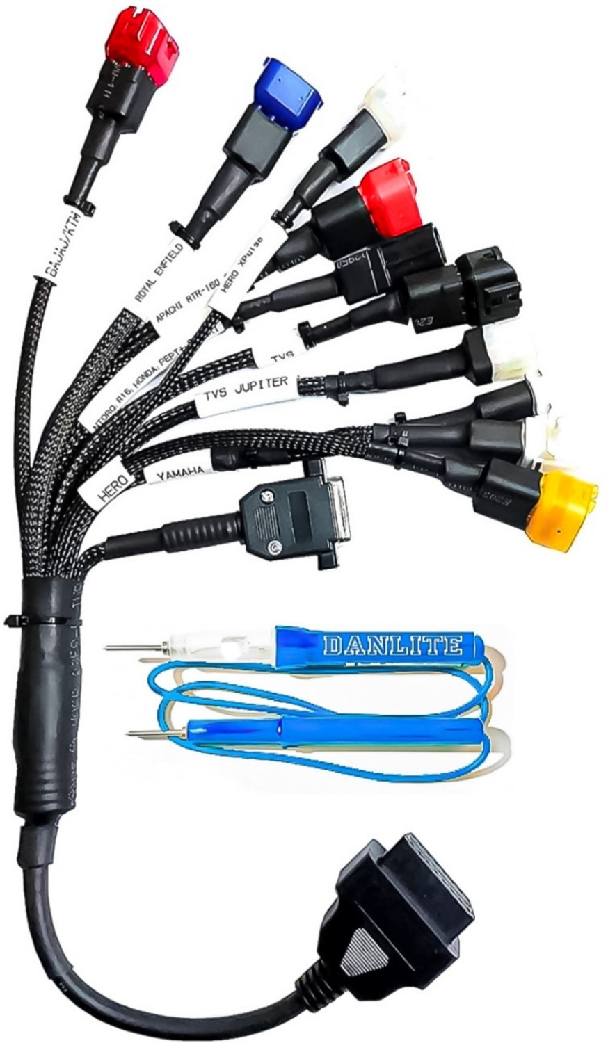 Image of Danlite Bs6 Bike Scanning Cable Fast connectivity for All Bike Digital Speedometer