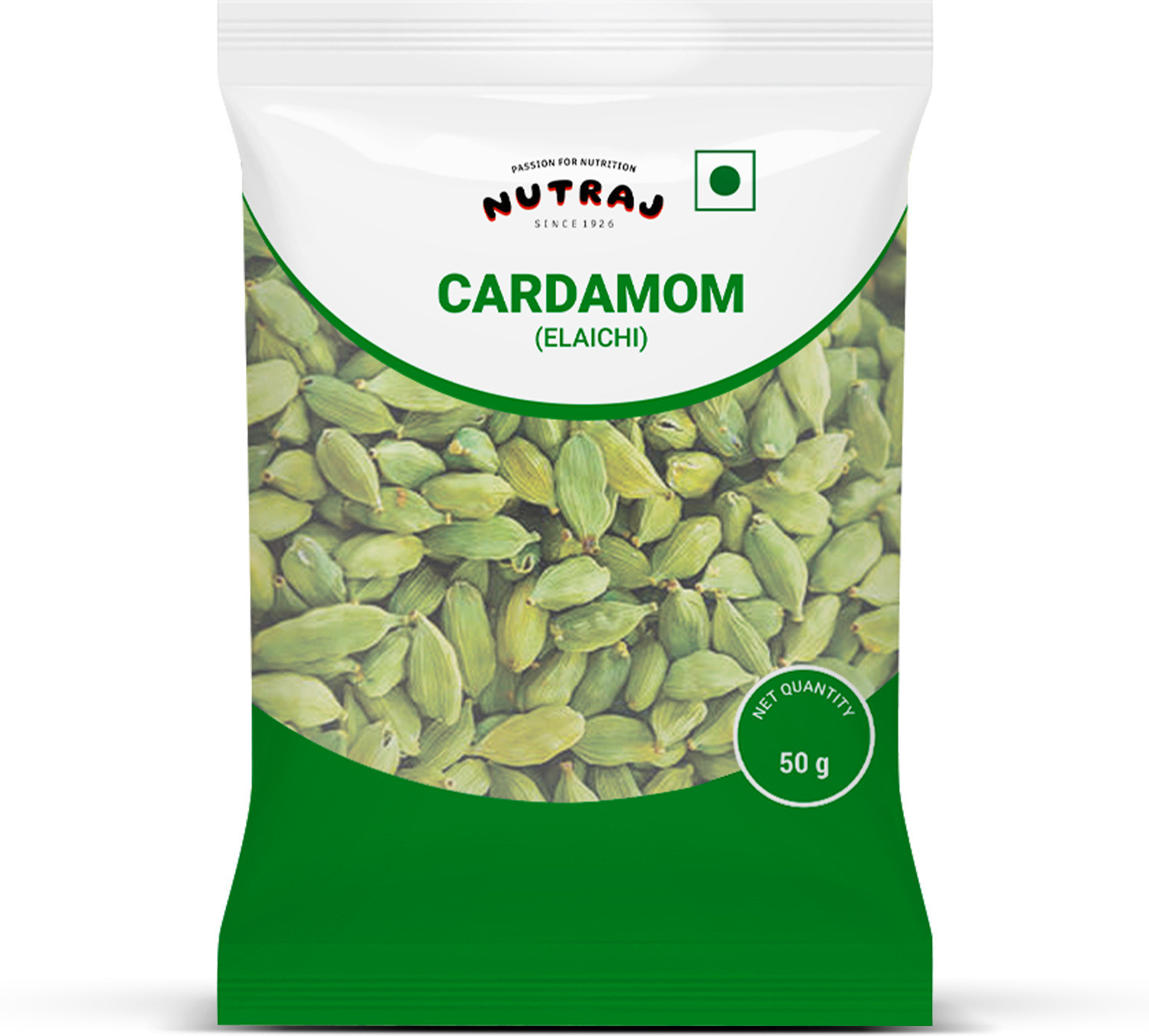 Image of Nutraj Cardamom Elaichi 100g, Green Elaichi 100g, Hari Elaichi,