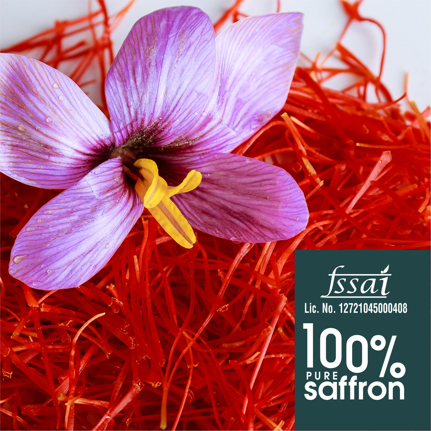 Image of SAFFROCUS Kashmiri Saffron Pure Kesar | Premium Kesar for Cooking, Pooja & Skincare