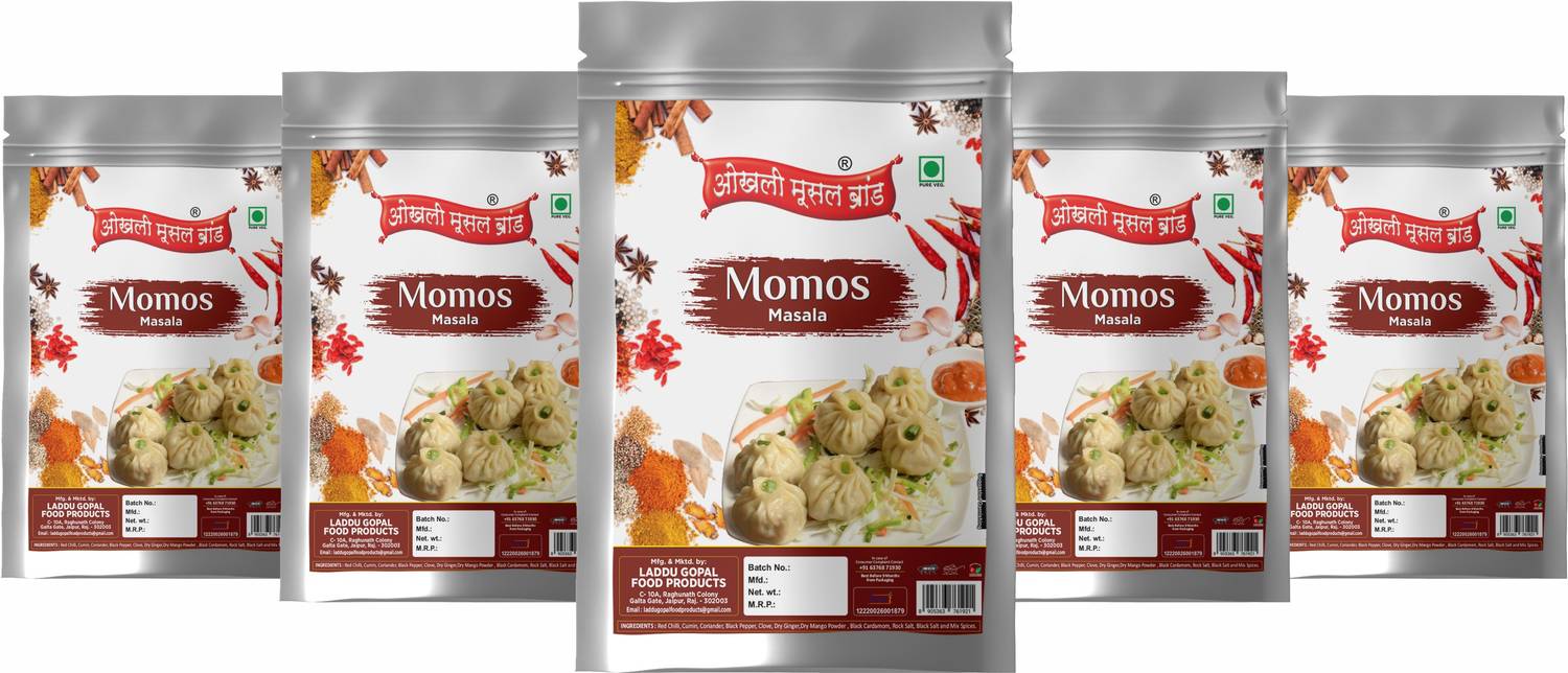 okhli musal brand Authentic Beijing Traditional Momos Masala80Gx5Pk
