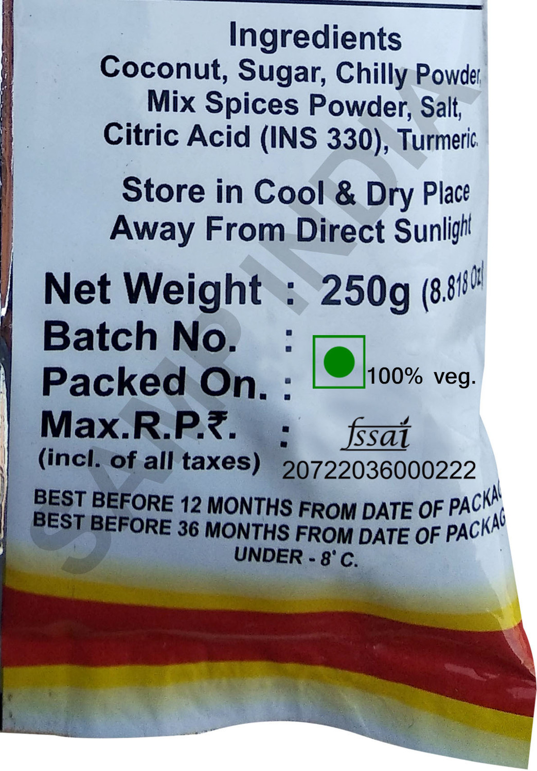 Image of C. P Chandubhai Bhanushali Mandvi - Kutch Dabeli Masala