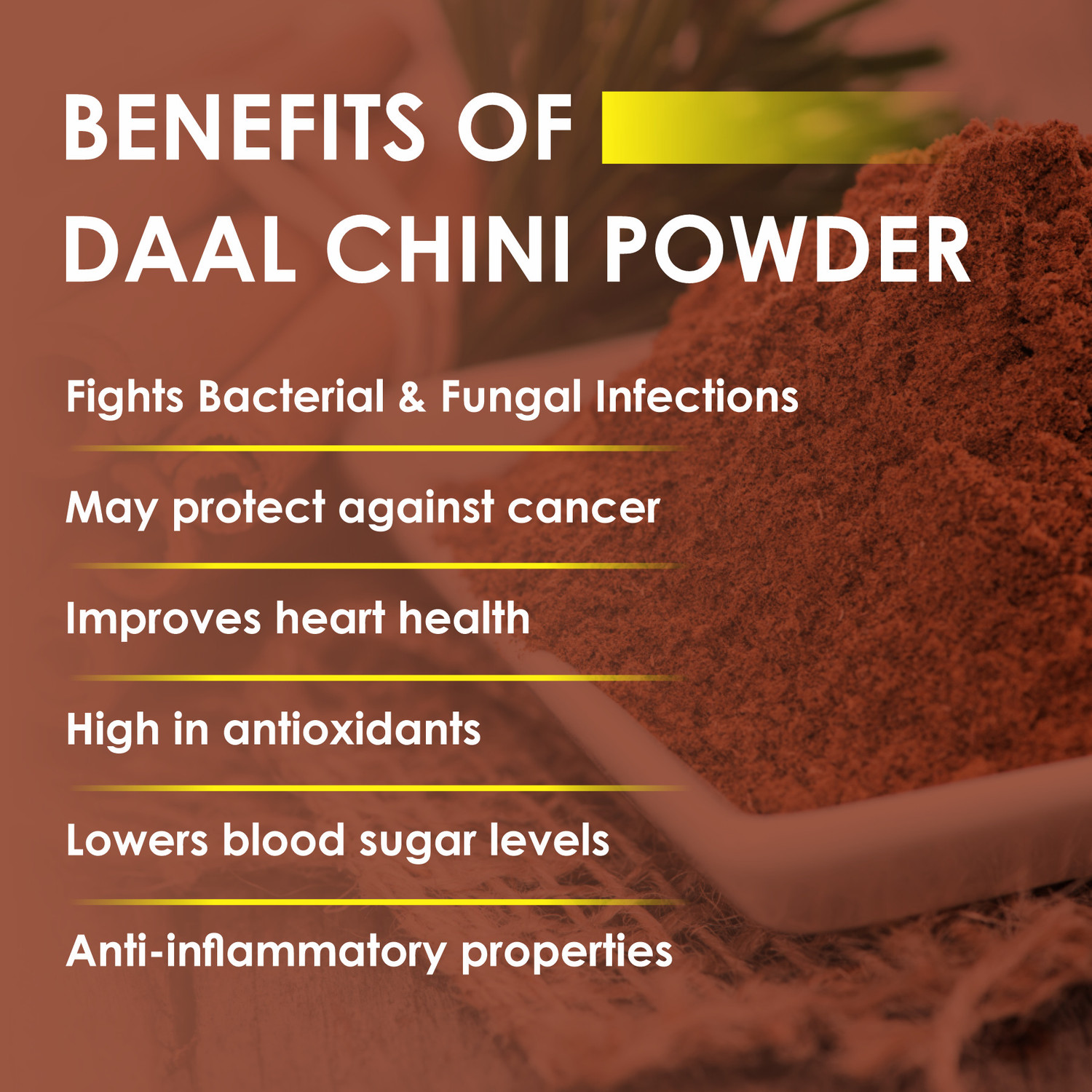 Image of Ovlin Srilankan Ceylon Cinnamon Powder | Dalchini Cinnamon Powder| Aroma & Flavour