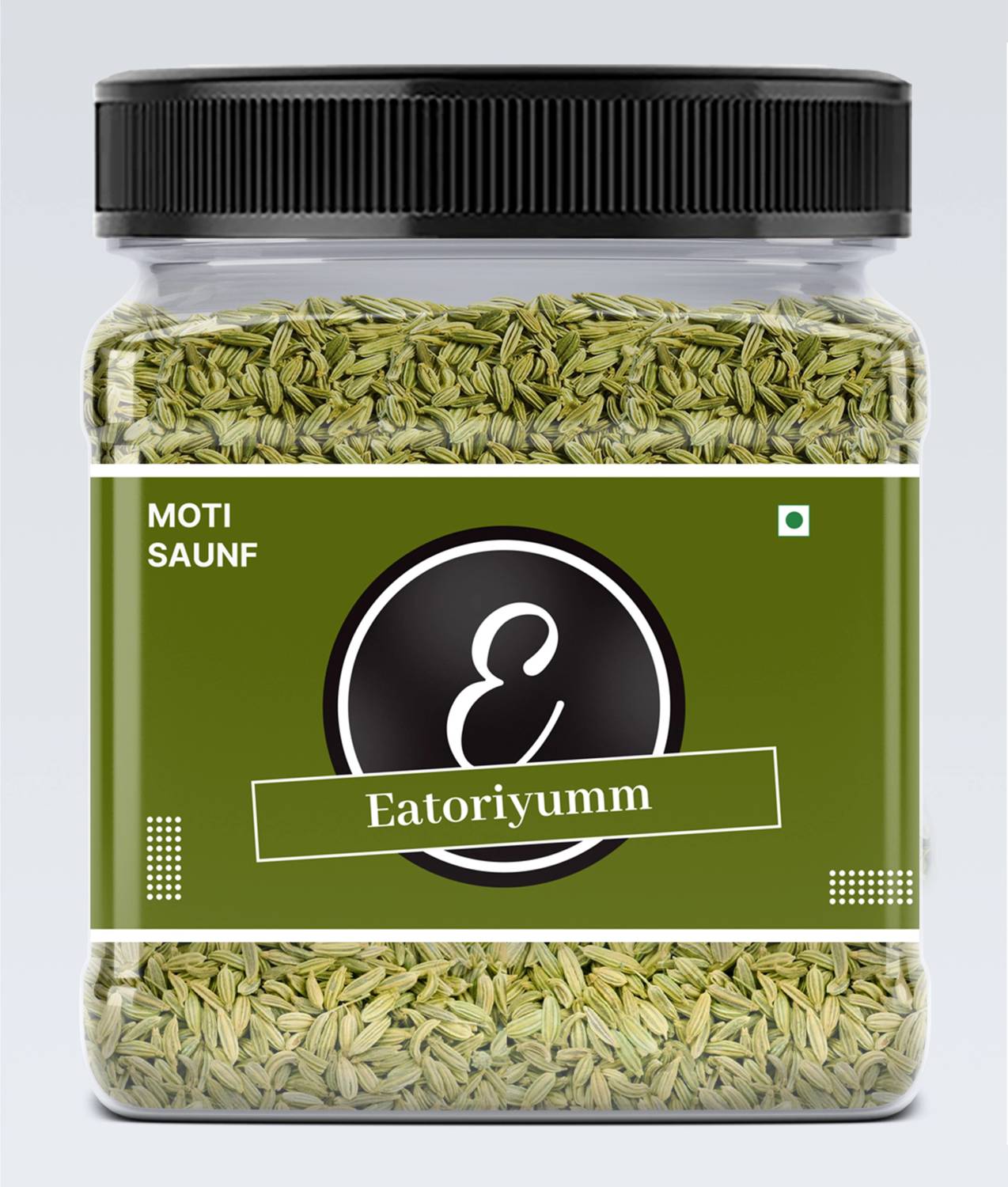 Eatoriyumm (500 gm) Organic Saunf (Fennel Seed, Variyali)| Sortex| Unjha Quality