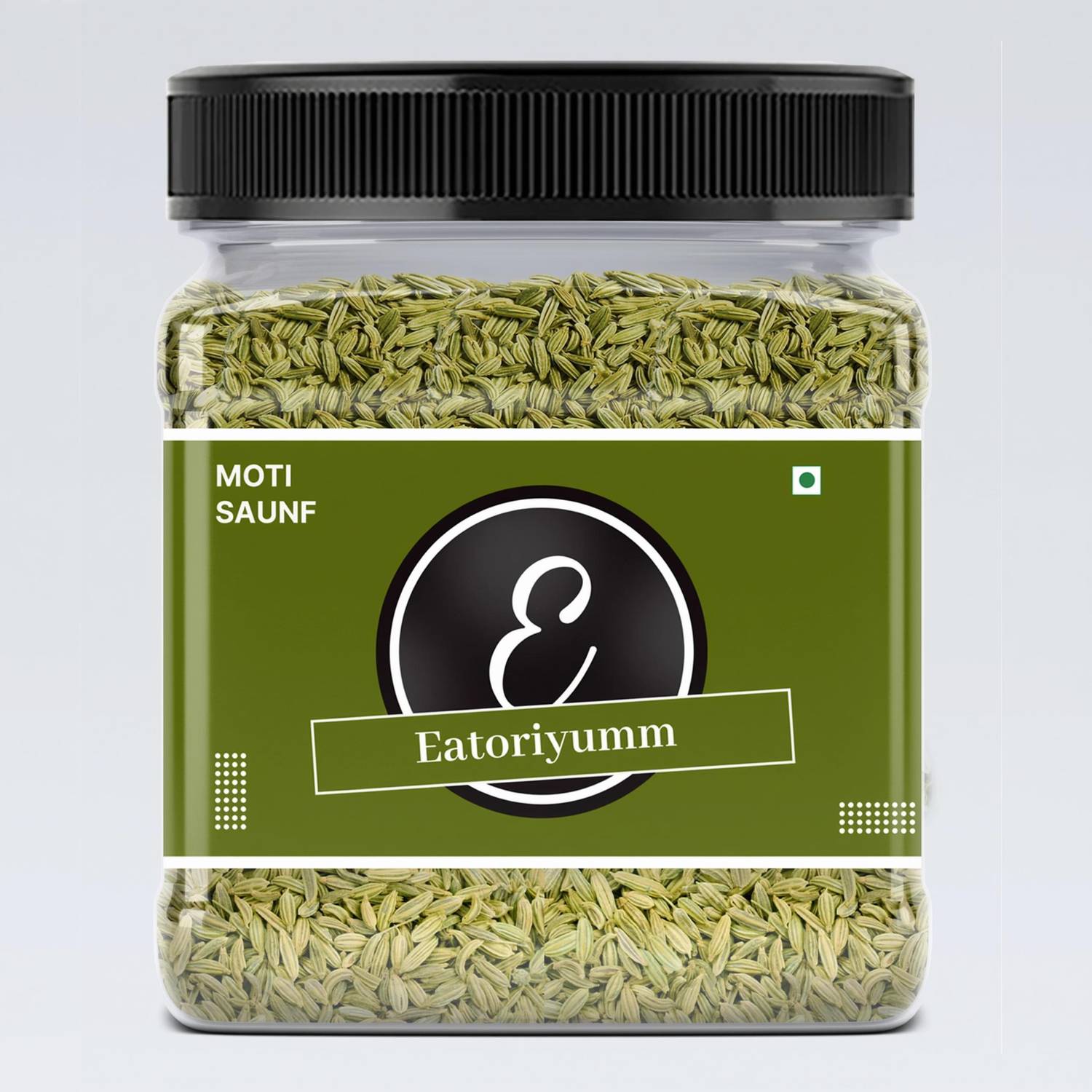 Eatoriyumm (500 gm) Organic Saunf (Fennel Seed, Variyali)| Sortex| Unjha Quality