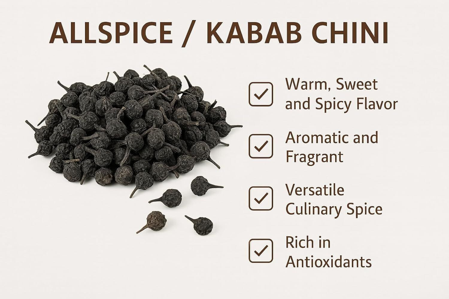 Image of RPLD Kabab Chini | Shital Chini | All Spice |Tailed Pepper