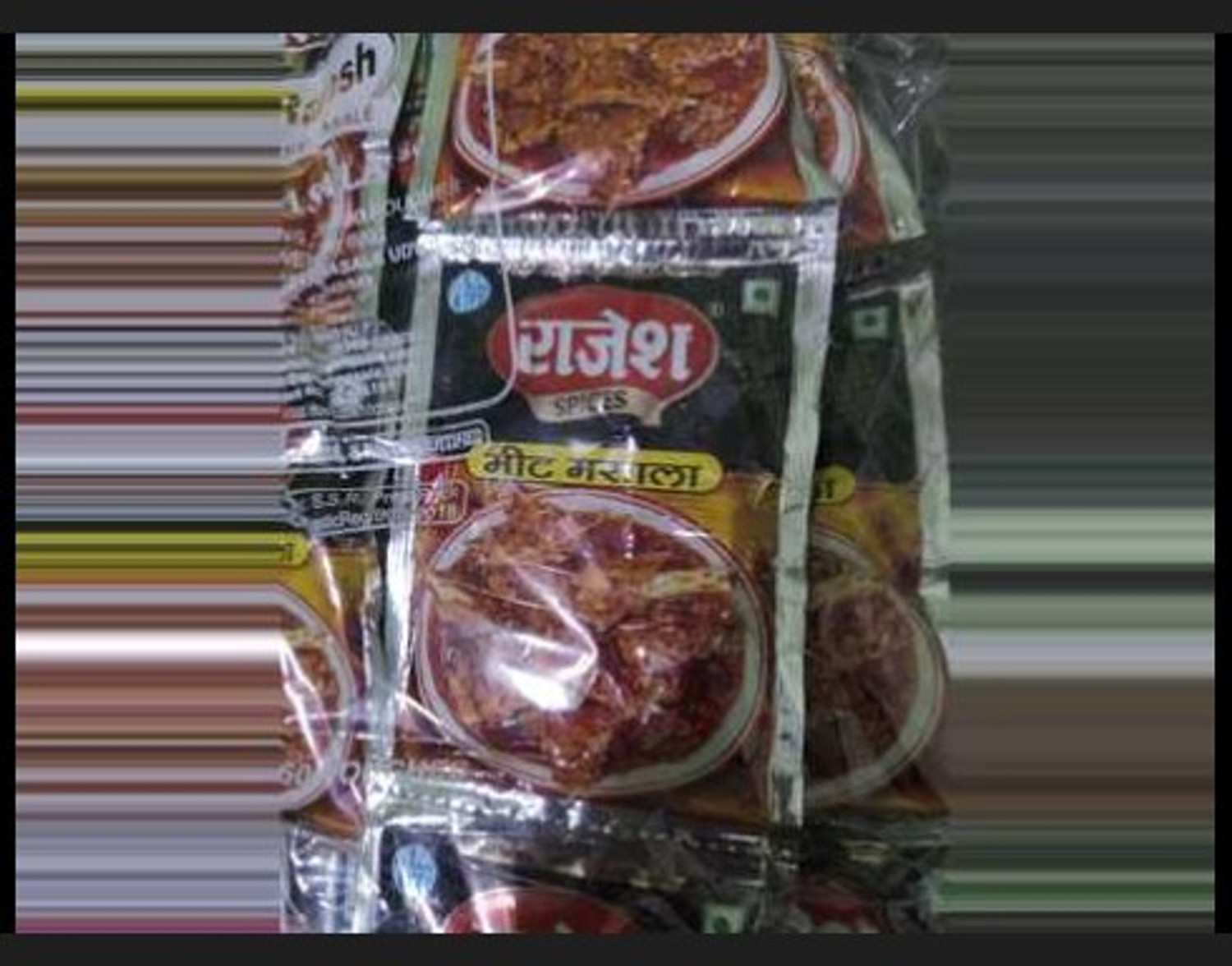 Image of Rajesh Spices Rajesh Meat Masala 1 Hanger 60 Pcs