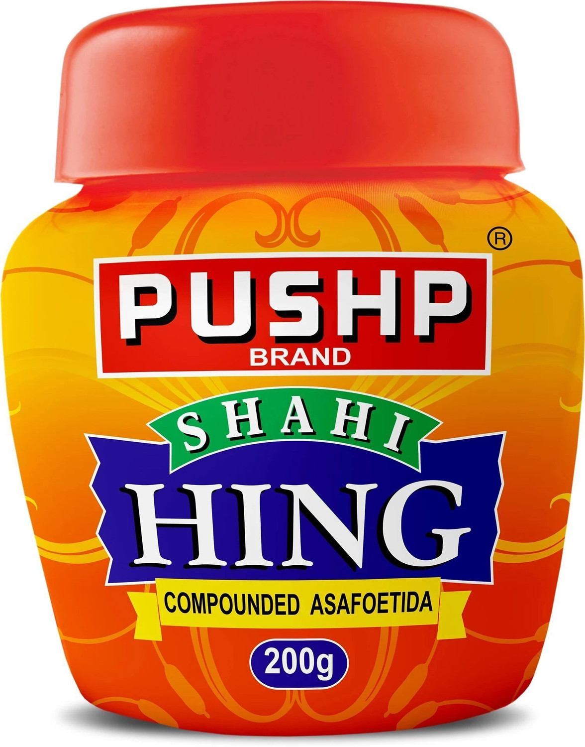 Image of Pushp Brand Hing 200g Jar | Pack of 1 | Pure Asafoetida Powder Strong Aroma Cooking Spice