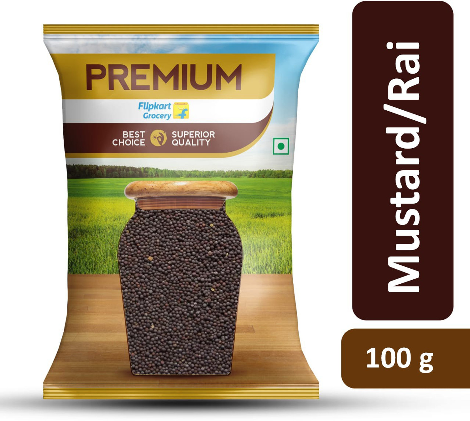 Image of Premium Mustard (Rai Big) by Flipkart Grocery