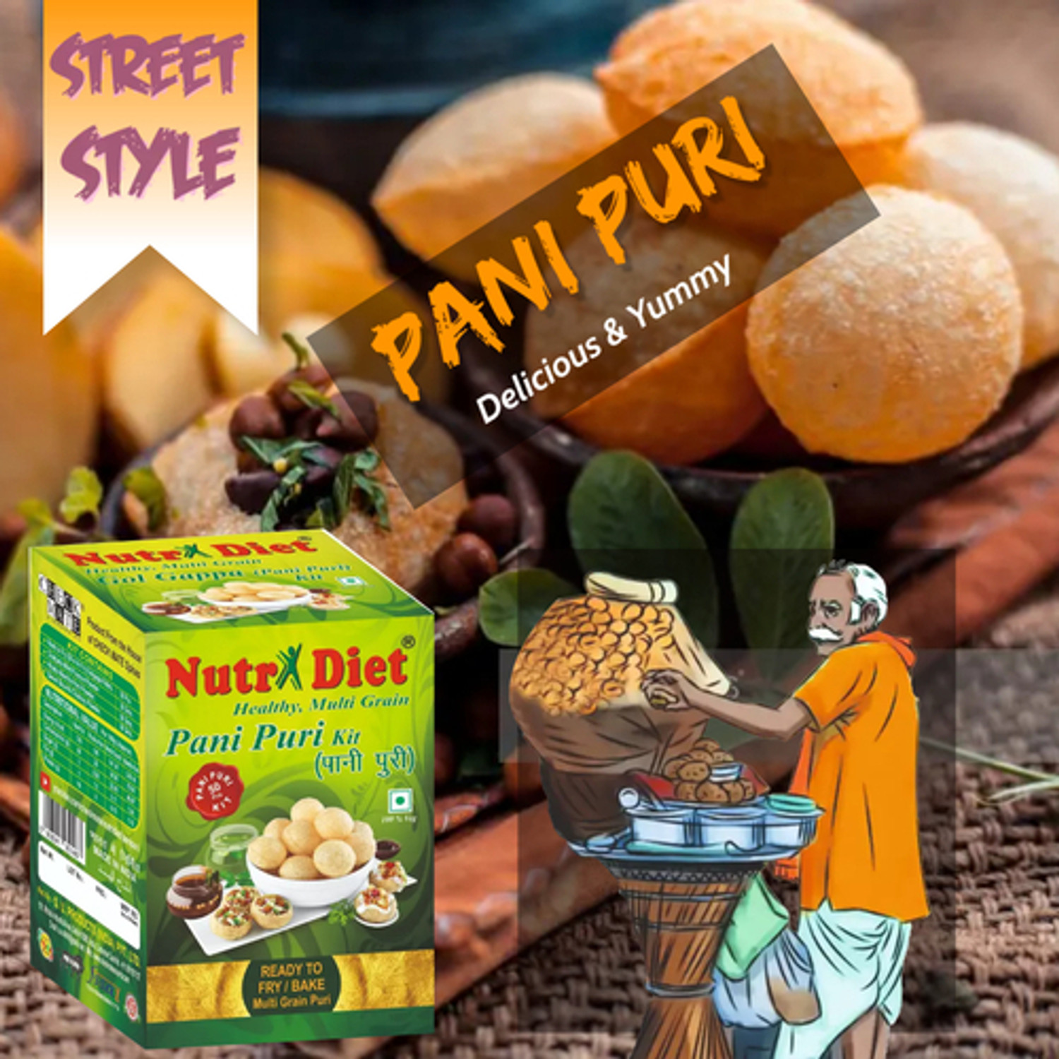 Image of Nutridiet Panipuri kit