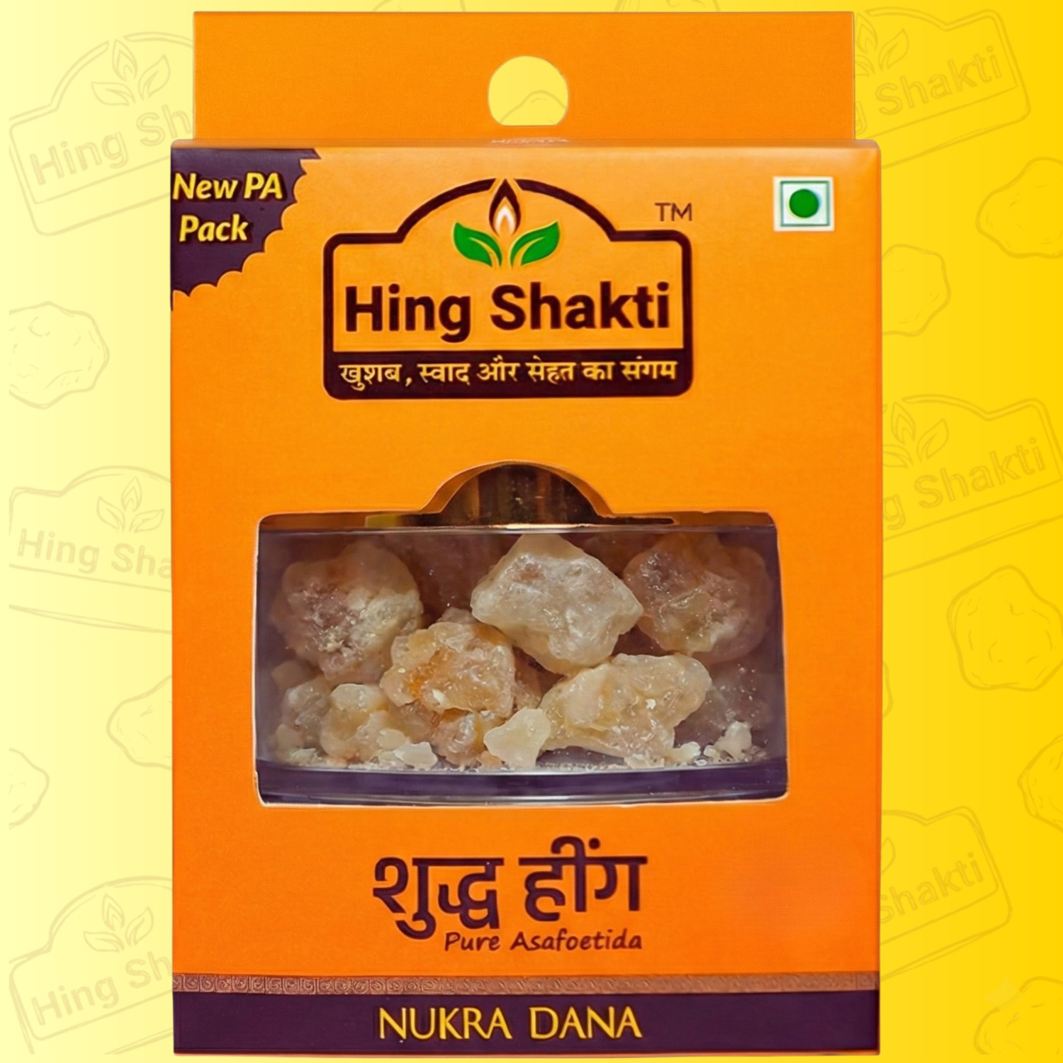 Image of Hing Shakti 100% Pure | Hing Granules | Nukra Dana | Strong Aroma & Taste No Adulteration (25 g)