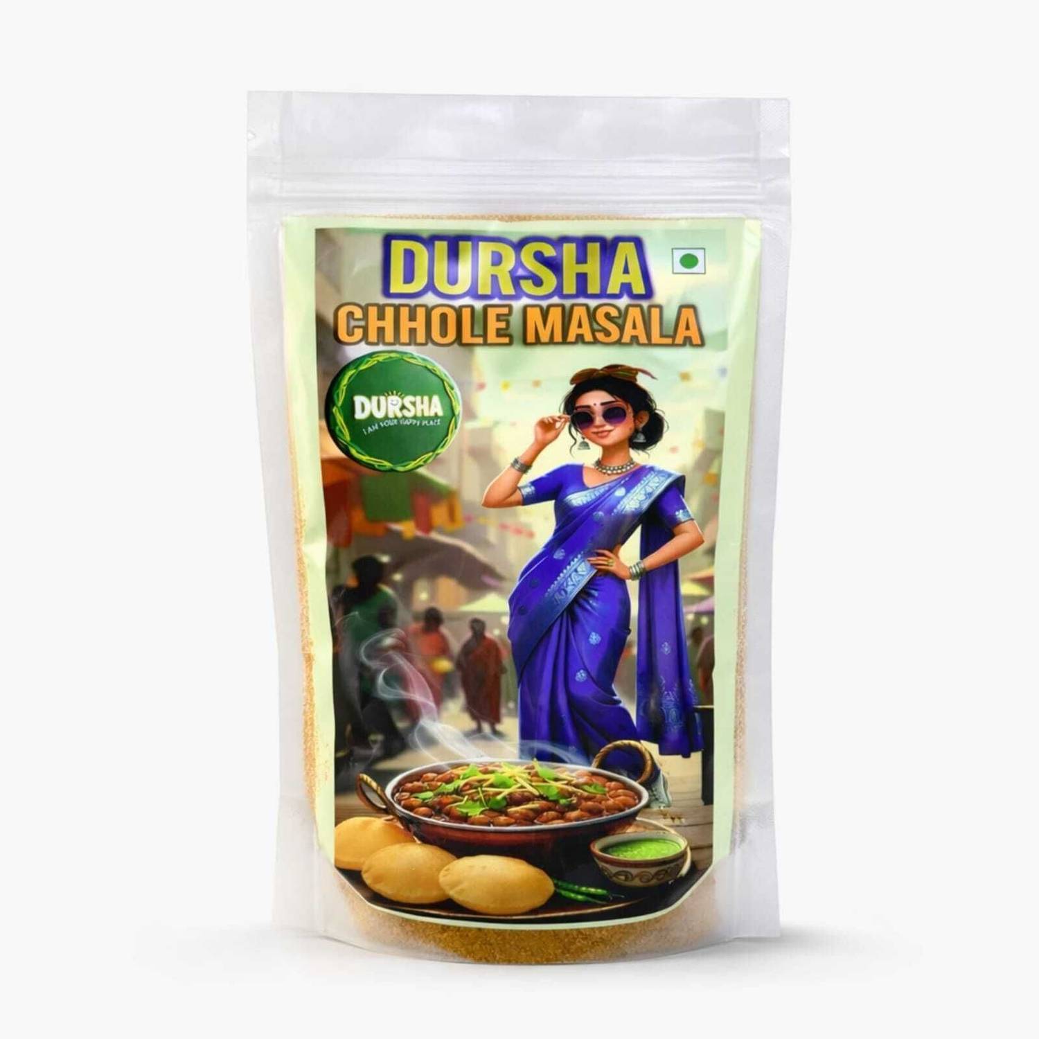 Dursha Chhole Masala Authentic Indian Spice Blend for Chhole, C